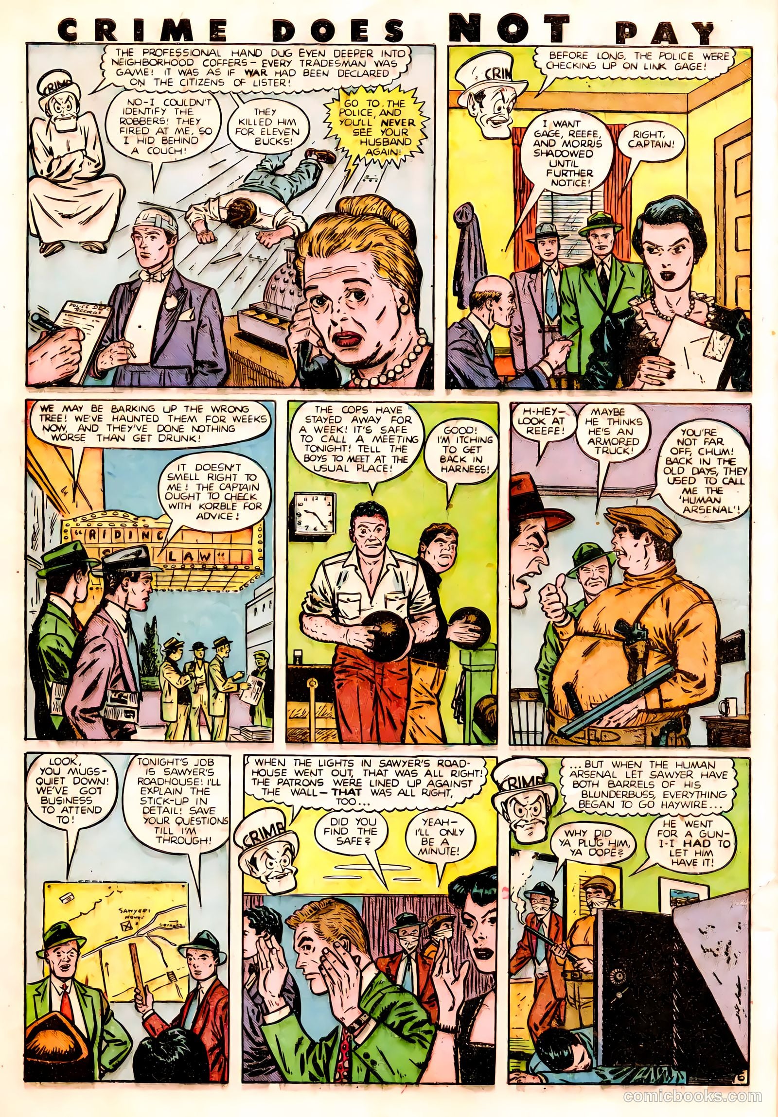 Crime Does Not Pay #78 (1942) — page 8 of 52