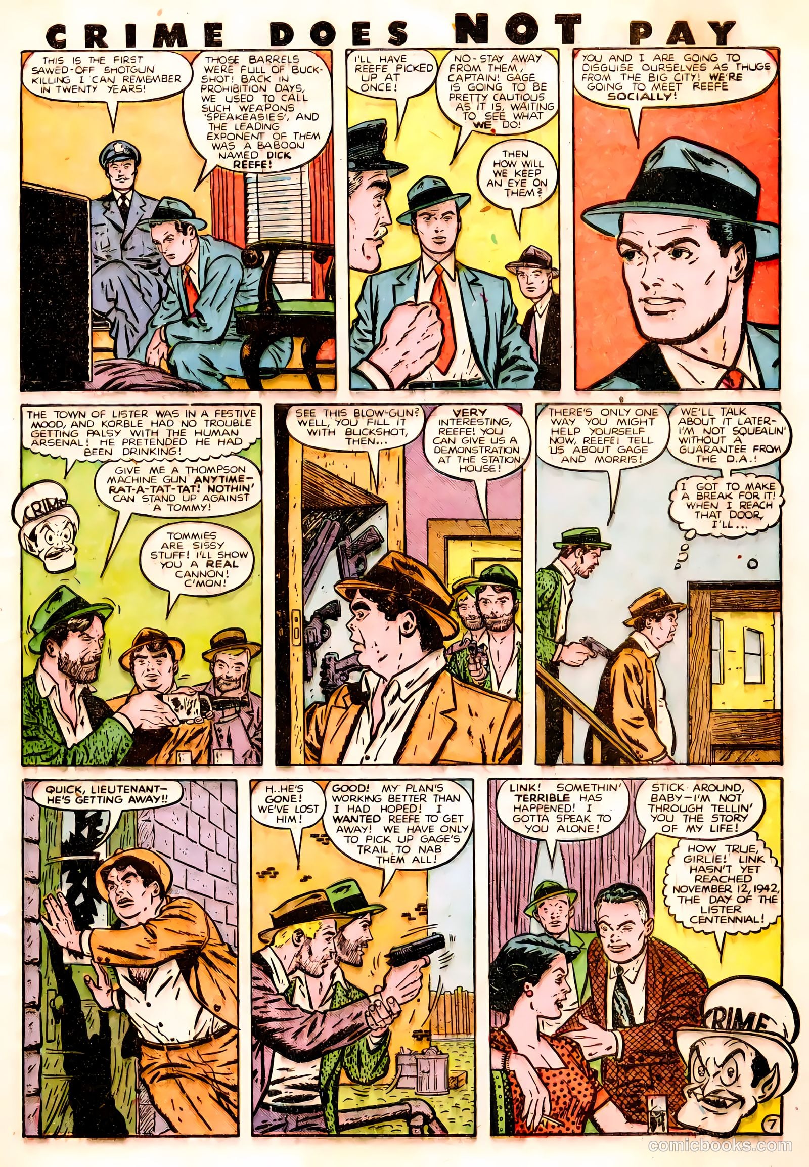 Crime Does Not Pay #78 (1942) — page 9 of 52