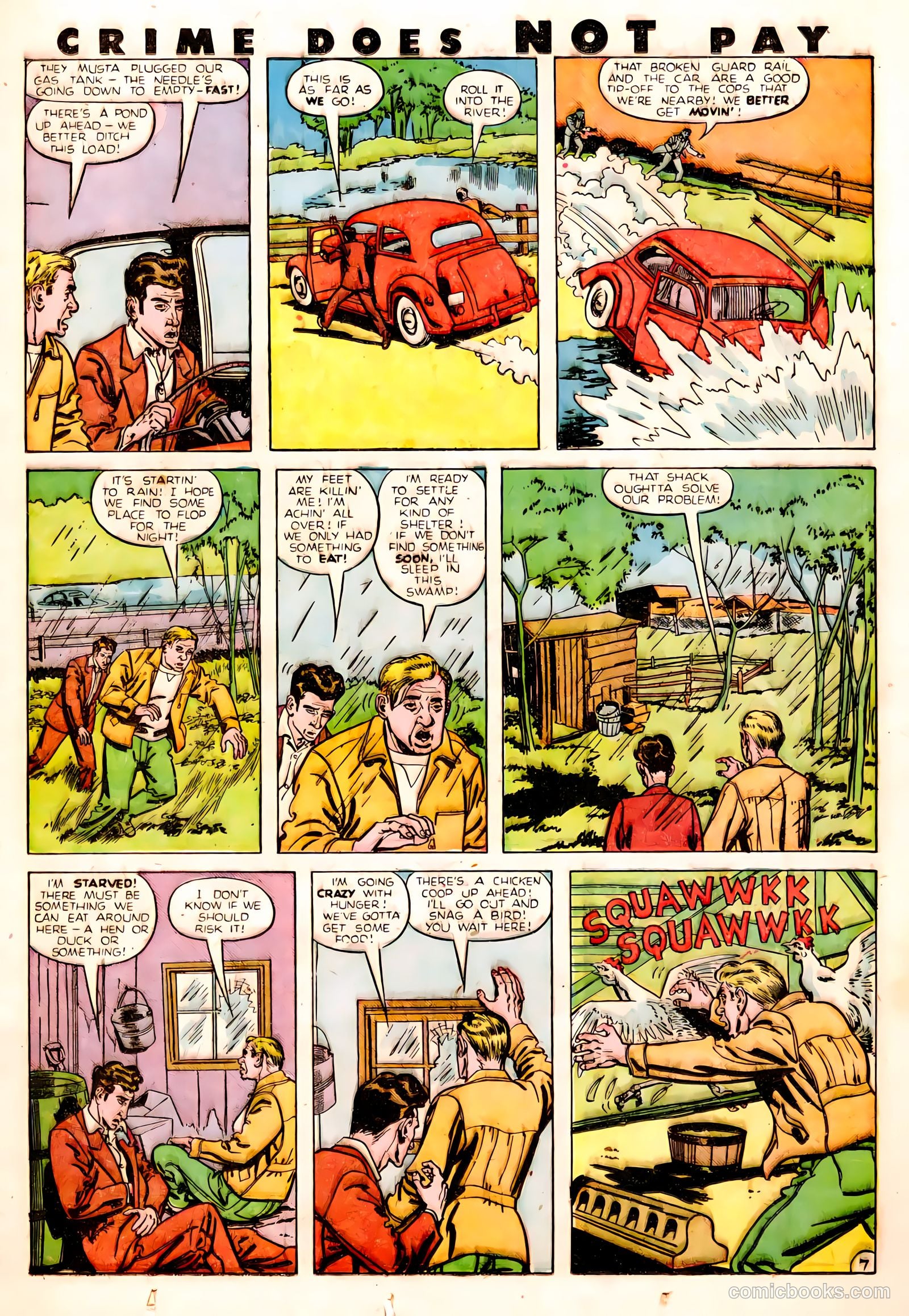 Crime Does Not Pay #78 (1942) — page 21 of 52