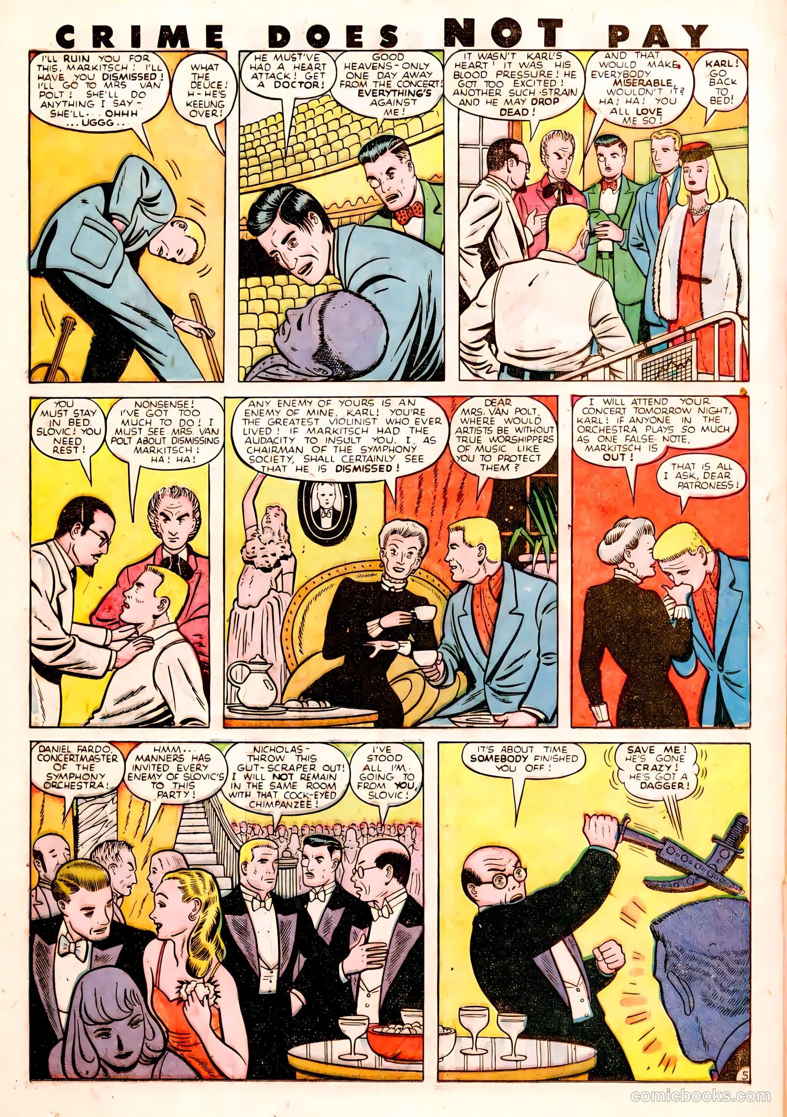 Crime Does Not Pay #78 (1942) — page 30 of 52
