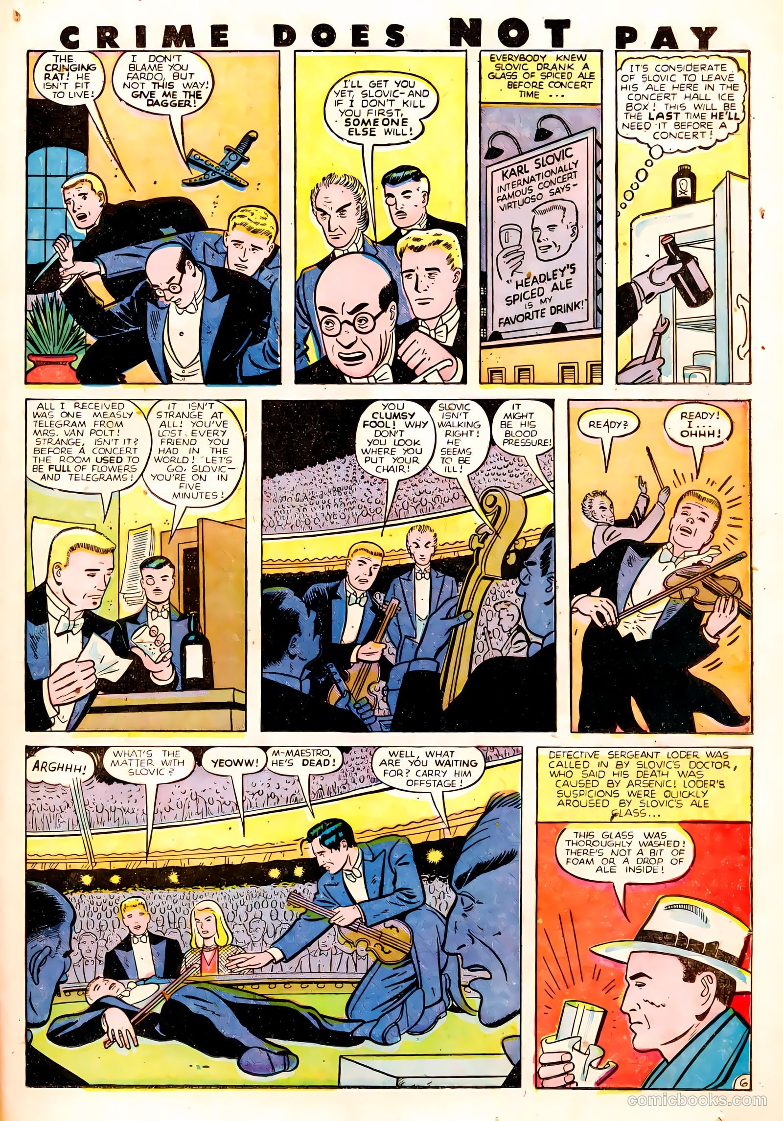 Crime Does Not Pay #78 (1942) — page 31 of 52