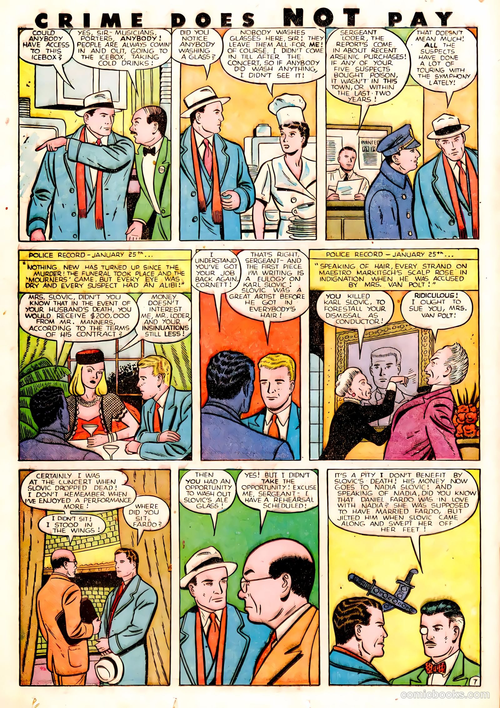 Crime Does Not Pay #78 (1942) — page 32 of 52