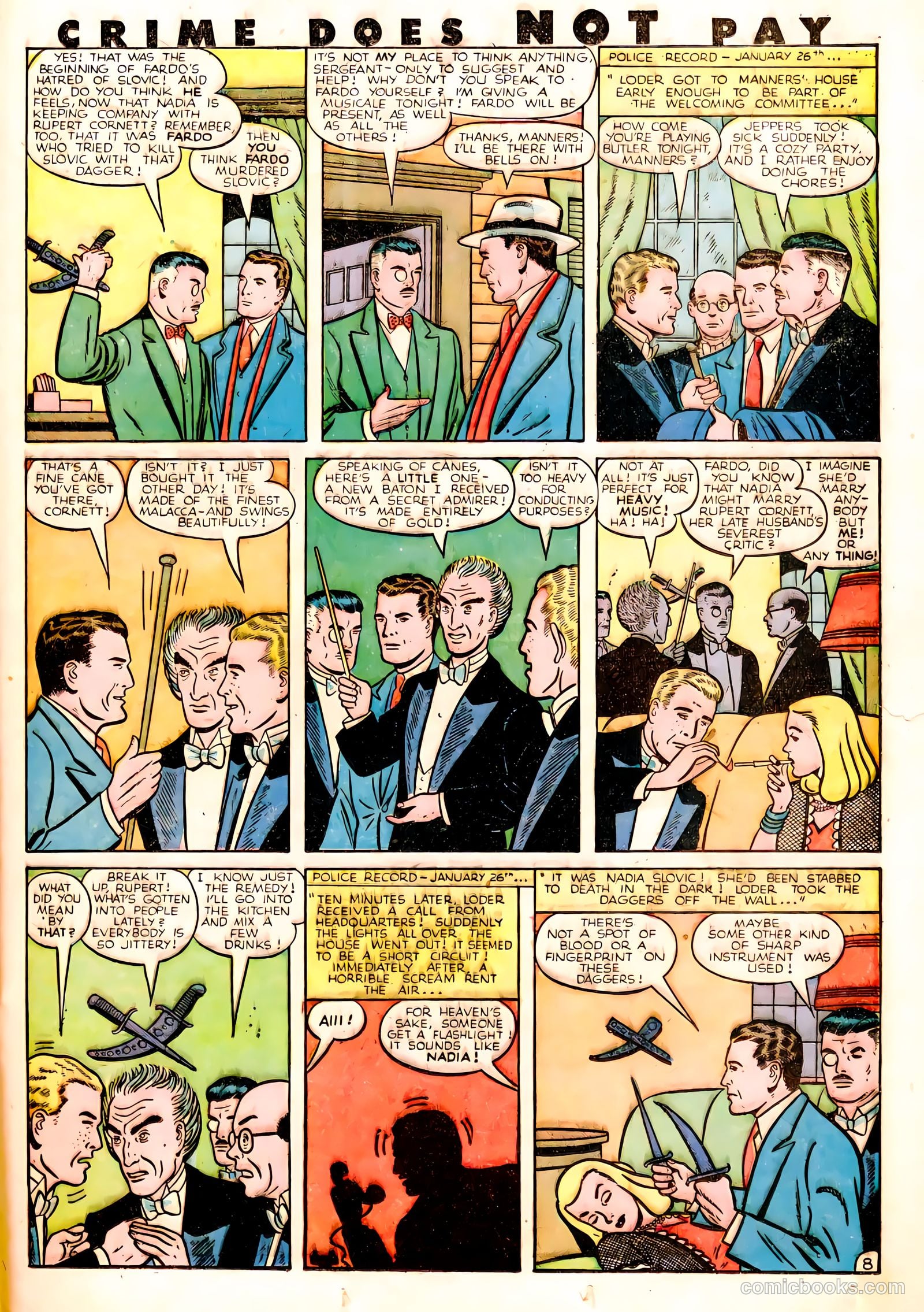 Crime Does Not Pay #78 (1942) — page 33 of 52