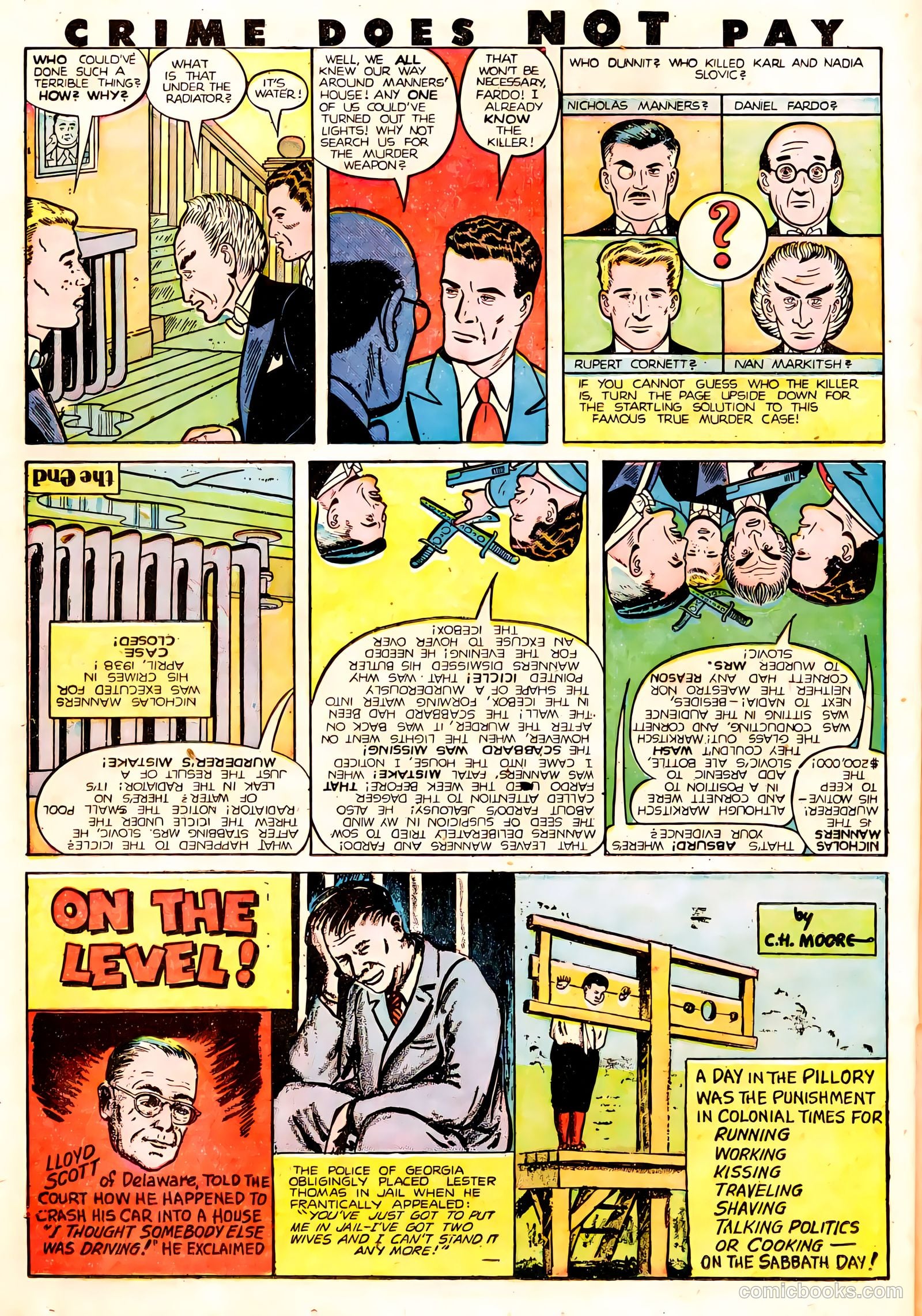 Crime Does Not Pay #78 (1942) — page 34 of 52