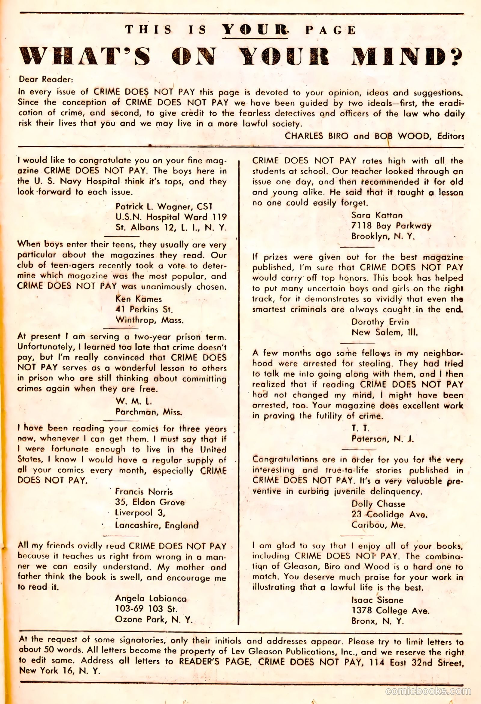 Crime Does Not Pay #78 (1942) — page 35 of 52