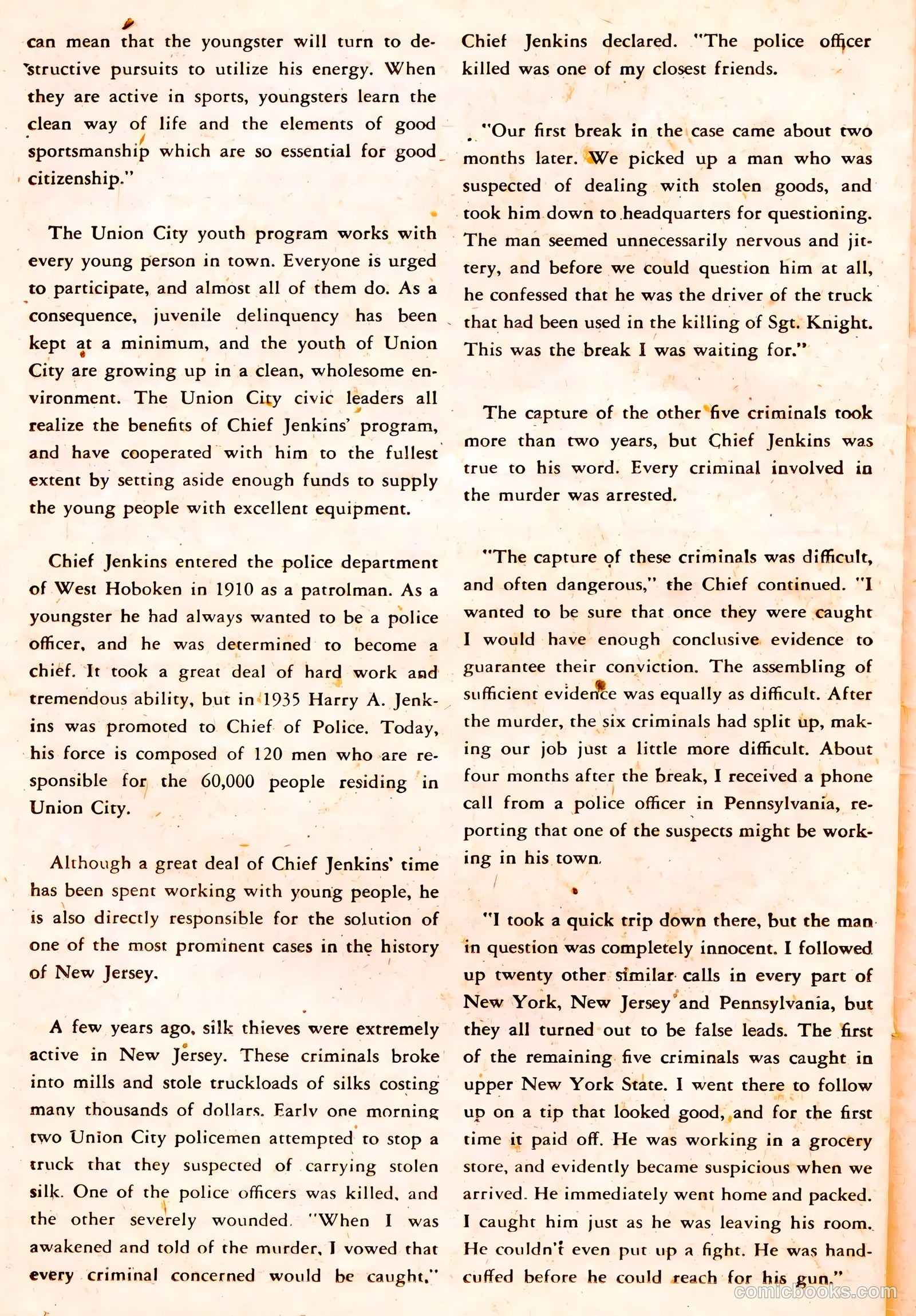 Crime Does Not Pay #78 (1942) — page 38 of 52
