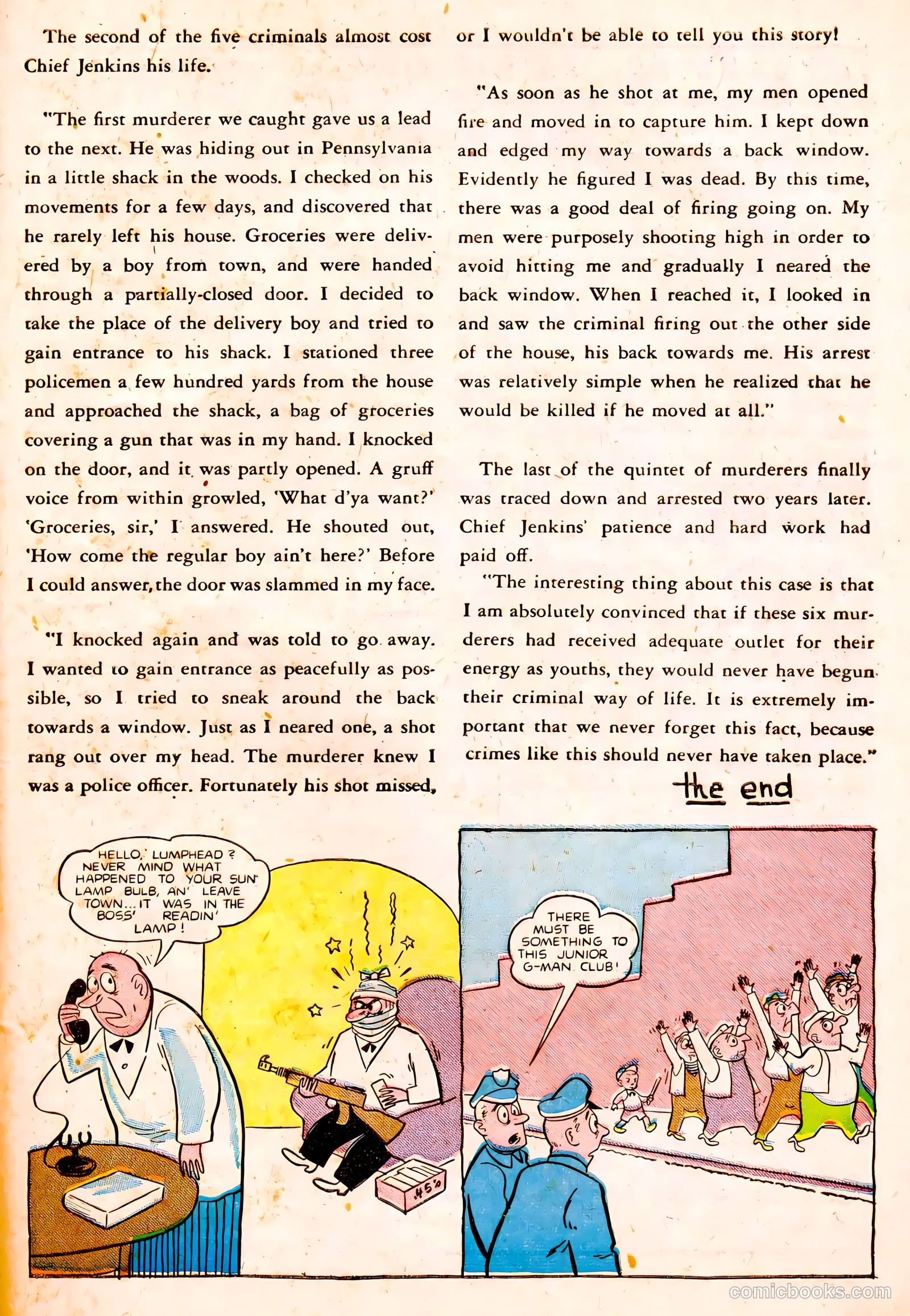 Crime Does Not Pay #78 (1942) — page 39 of 52