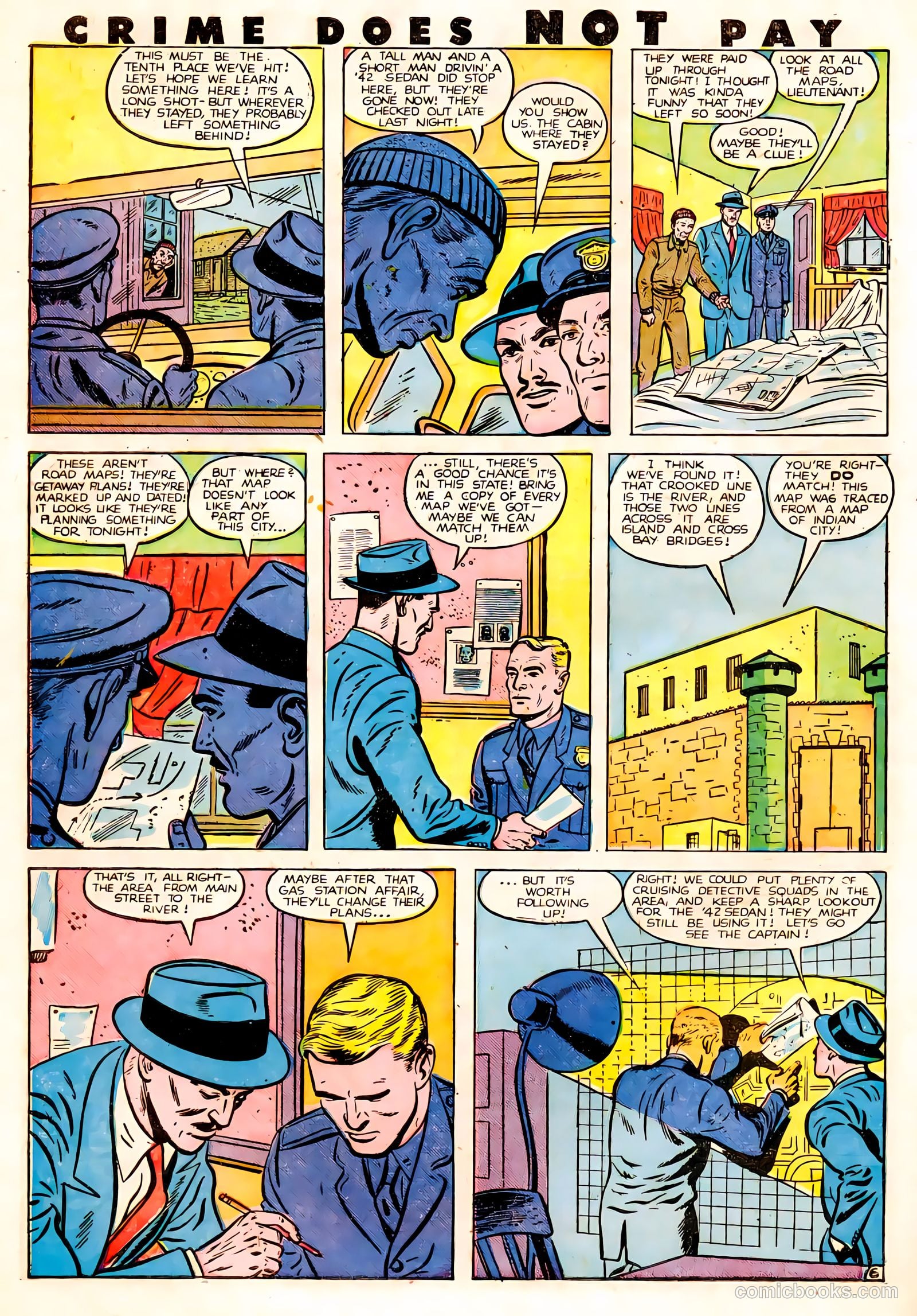 Crime Does Not Pay #78 (1942) — page 46 of 52