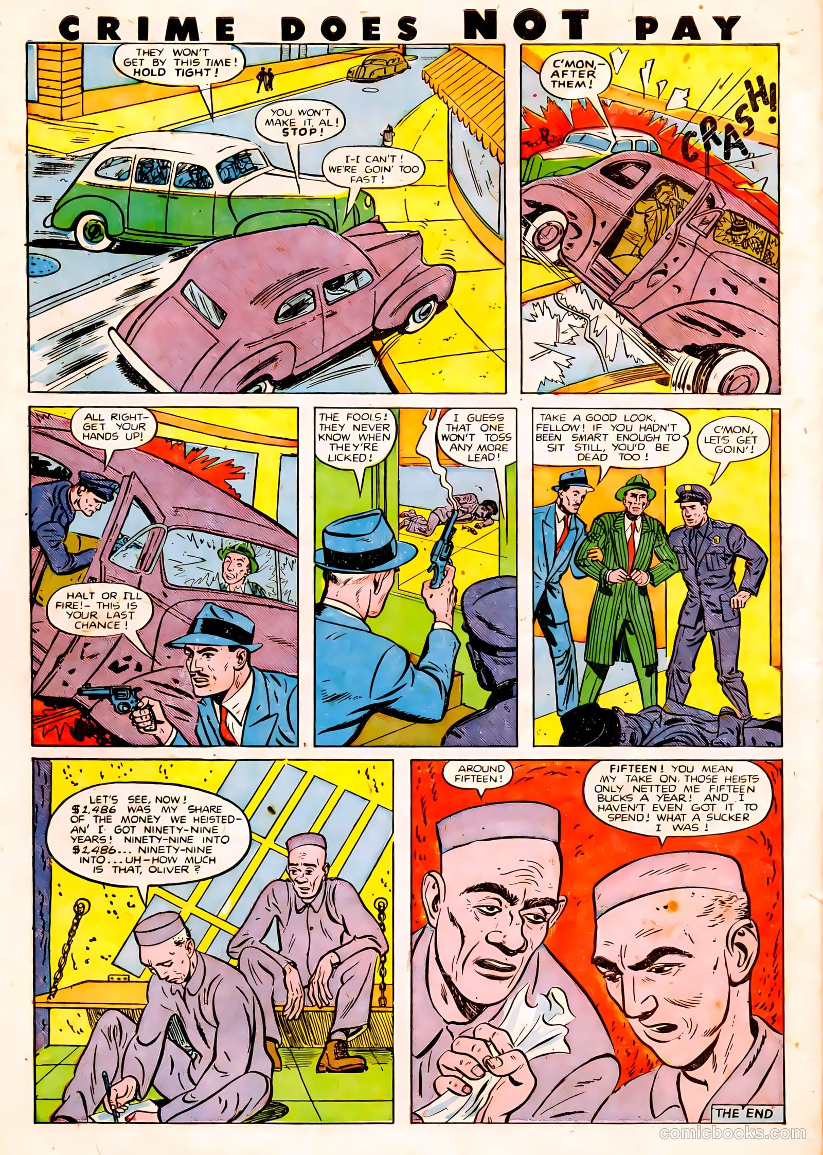 Crime Does Not Pay #78 (1942) — page 48 of 52