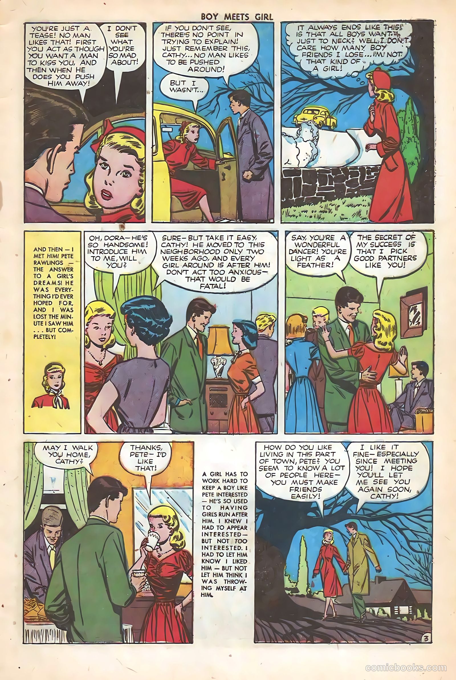 Boy Meets Girl #20 (1950) — page 5 of 36