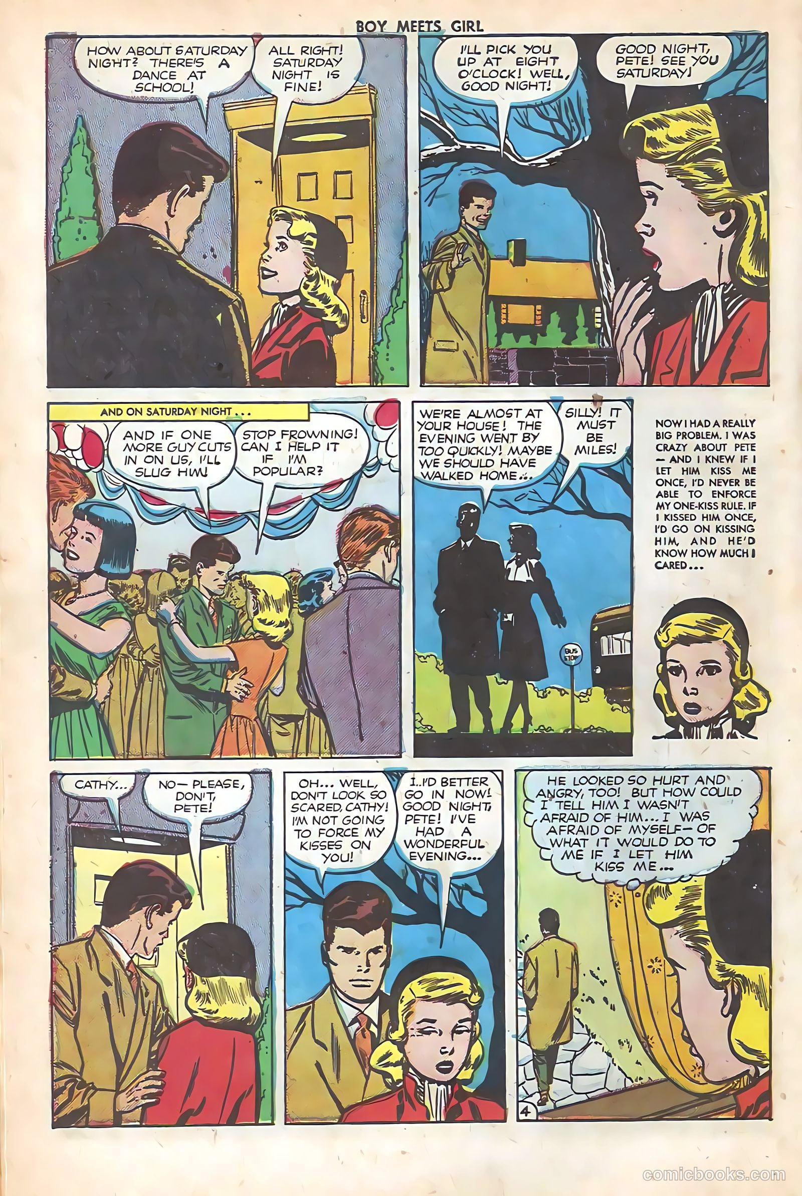 Boy Meets Girl #20 (1950) — page 6 of 36