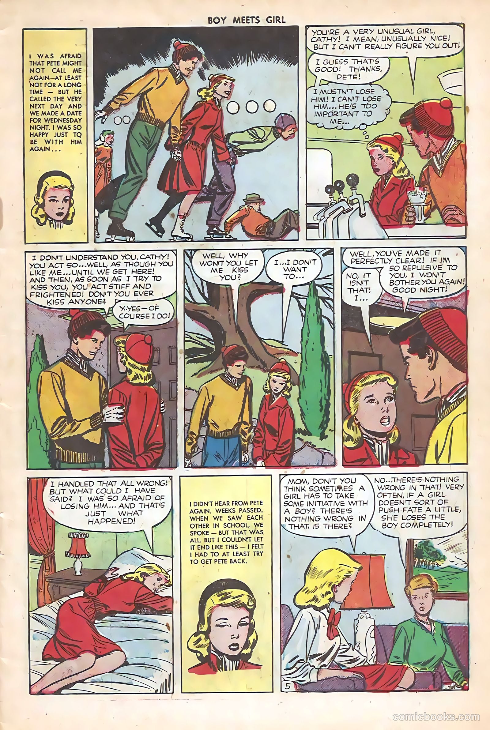 Boy Meets Girl #20 (1950) — page 7 of 36