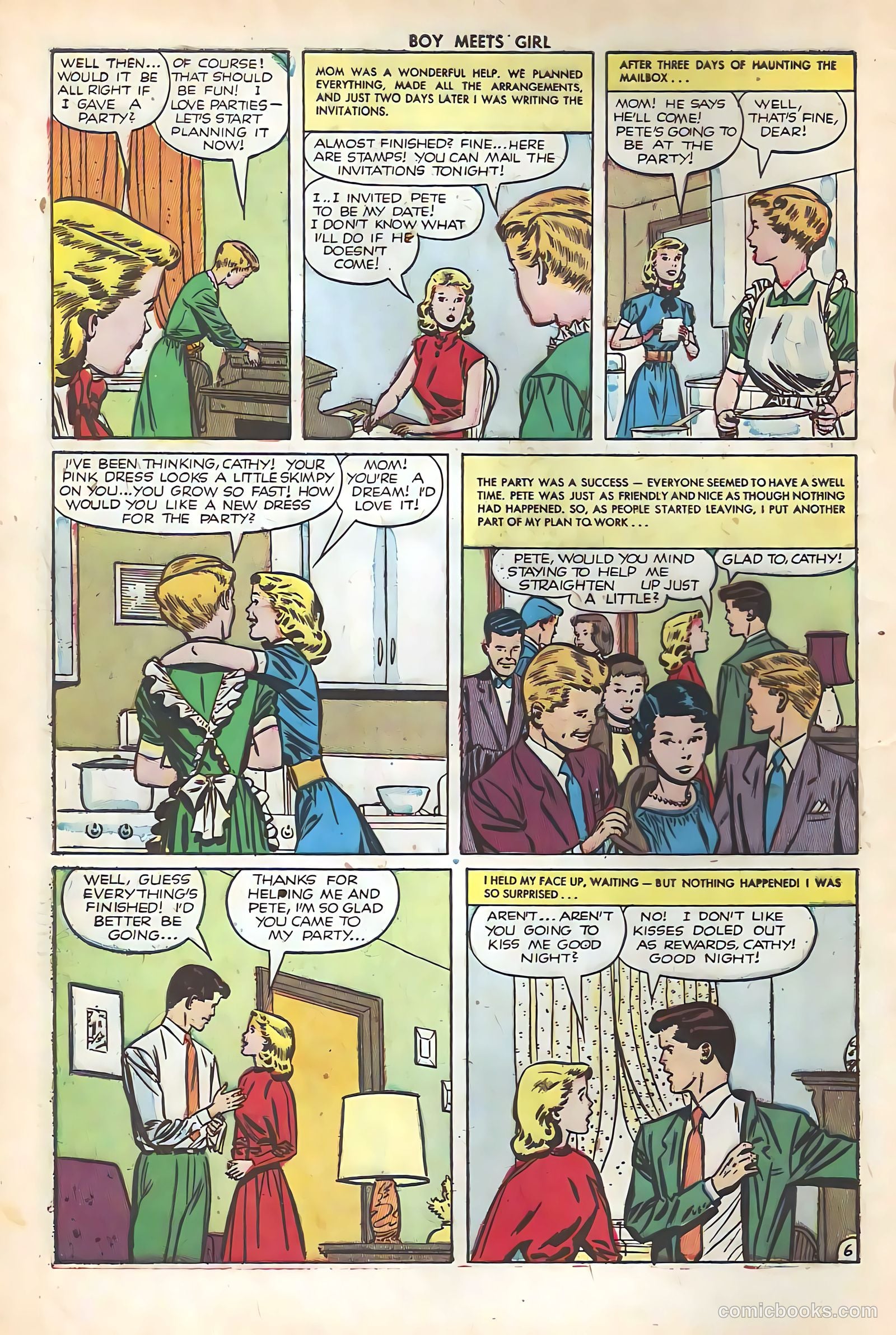 Boy Meets Girl #20 (1950) — page 8 of 36
