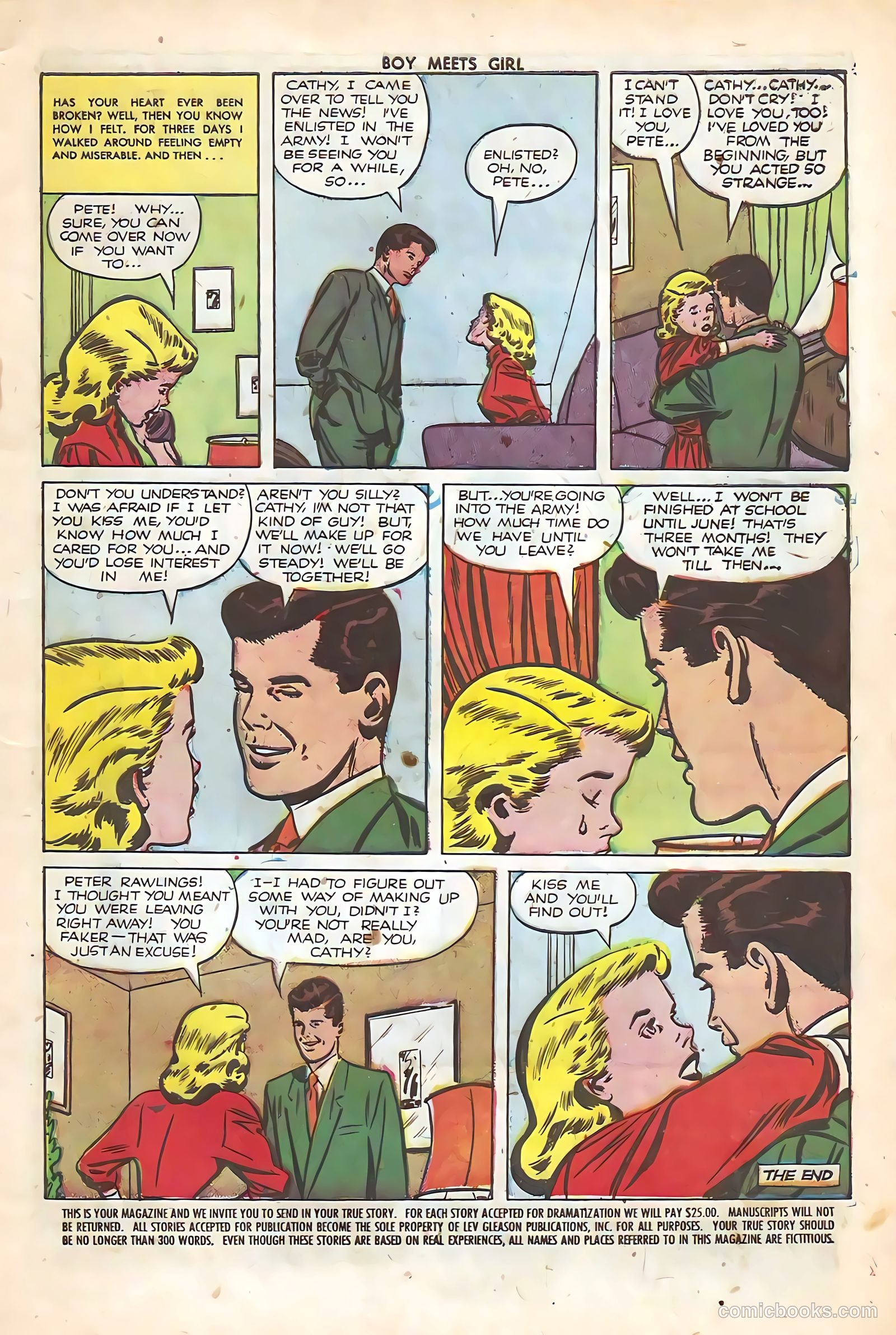 Boy Meets Girl #20 (1950) — page 9 of 36