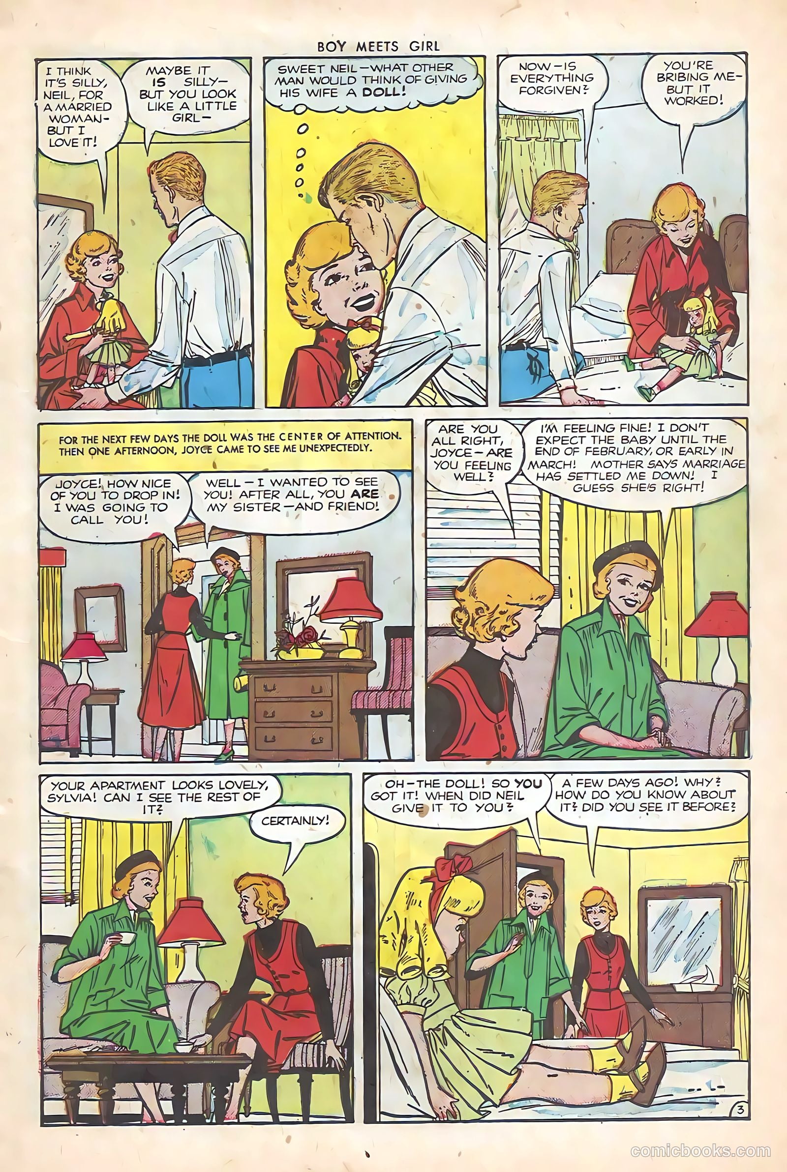 Boy Meets Girl #20 (1950) — page 15 of 36
