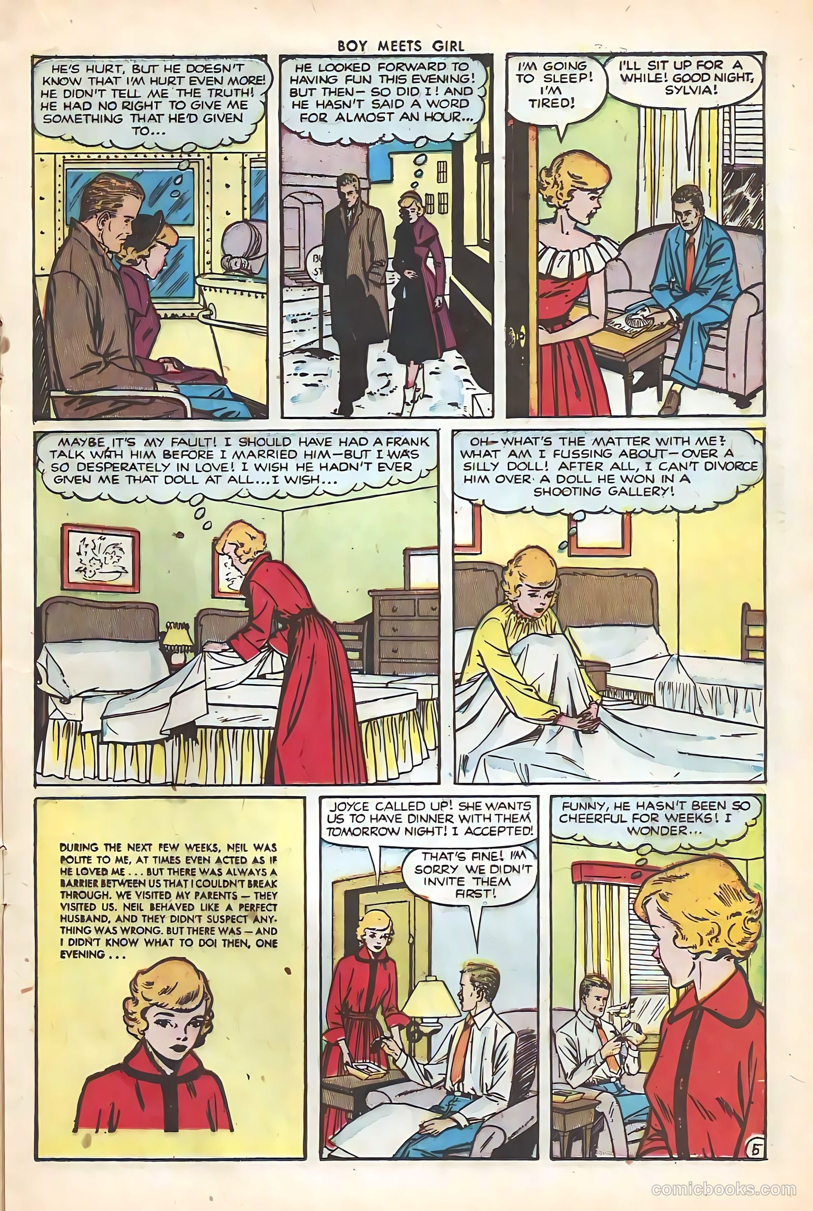 Boy Meets Girl #20 (1950) — page 17 of 36