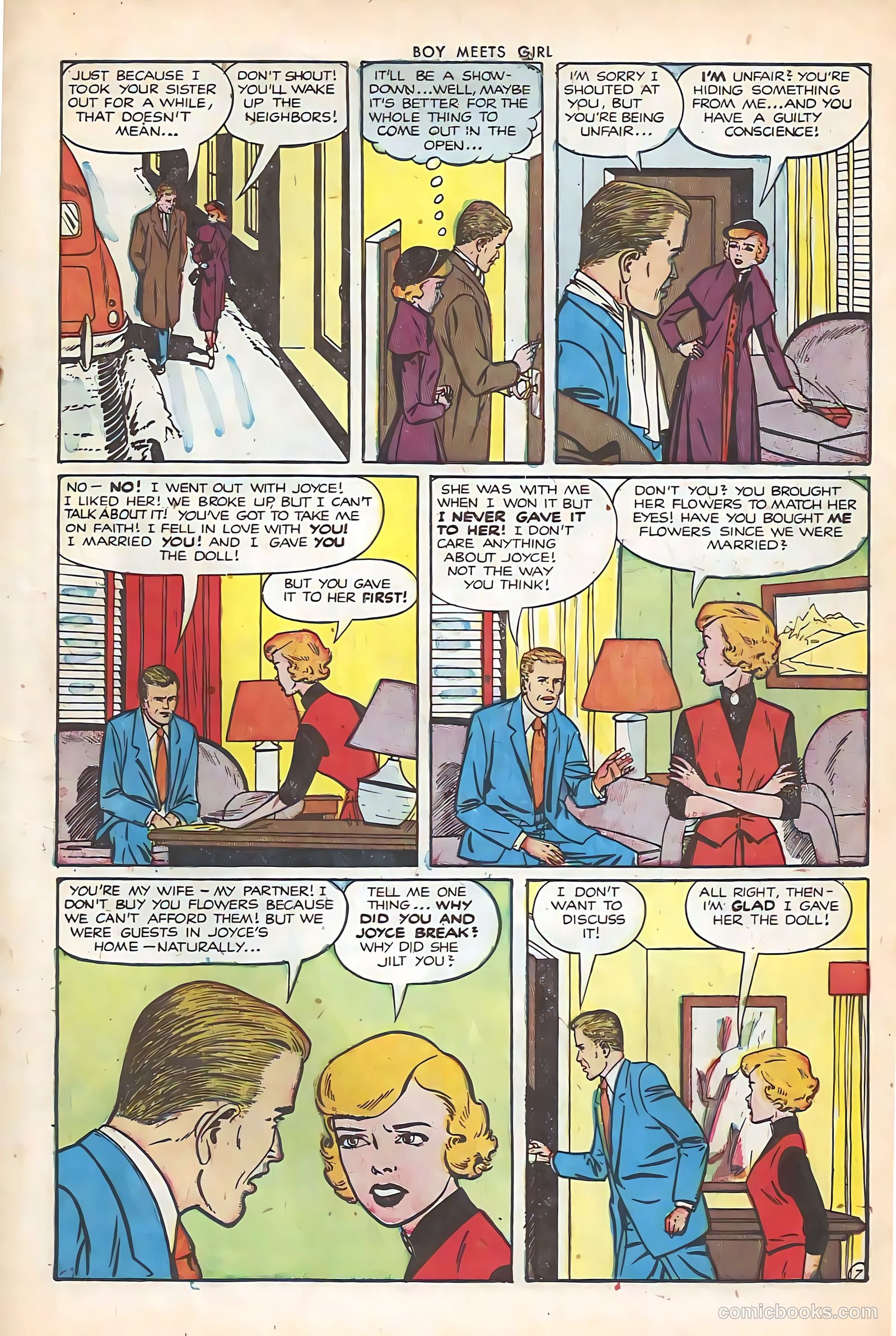 Boy Meets Girl #20 (1950) — page 19 of 36