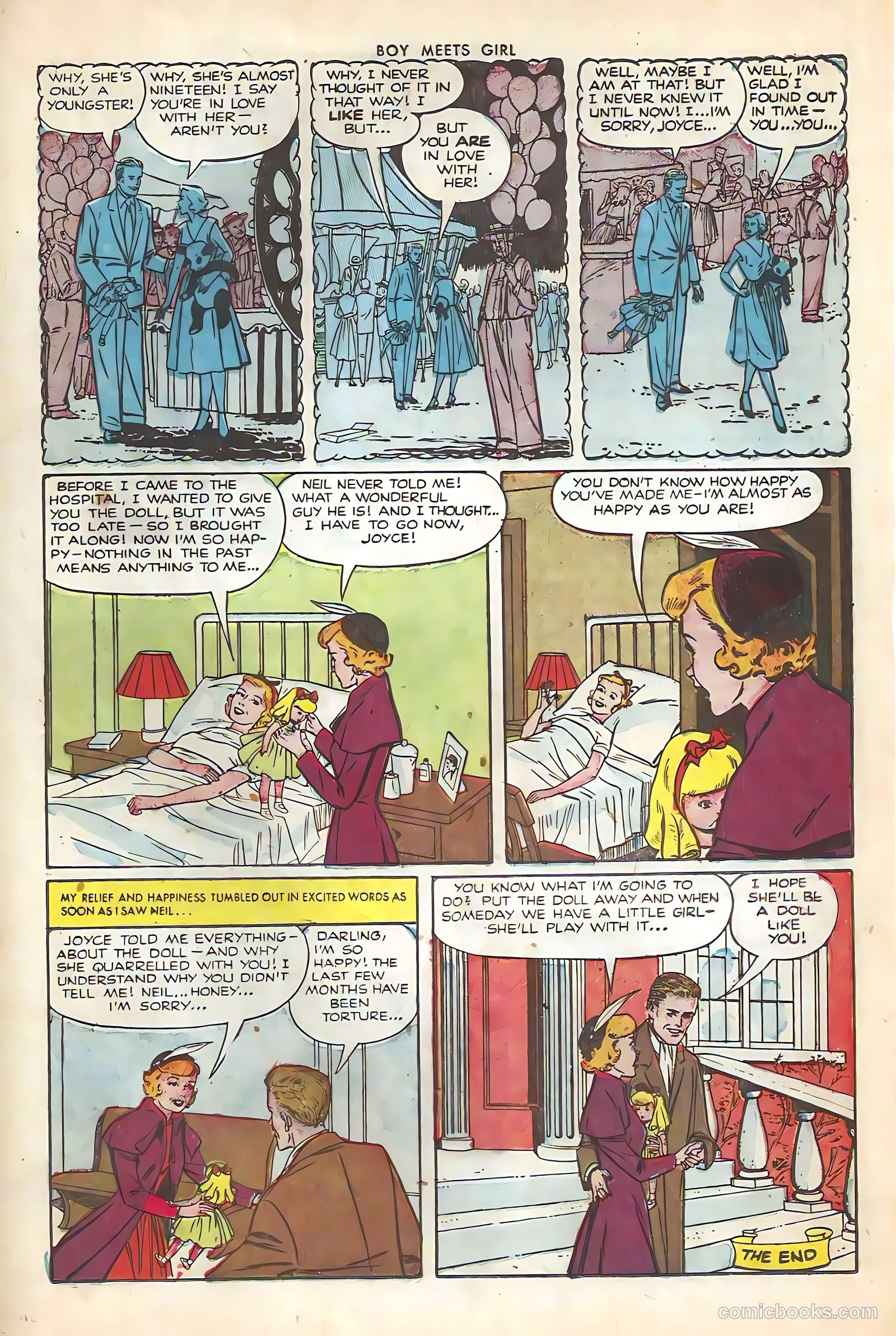 Boy Meets Girl #20 (1950) — page 21 of 36