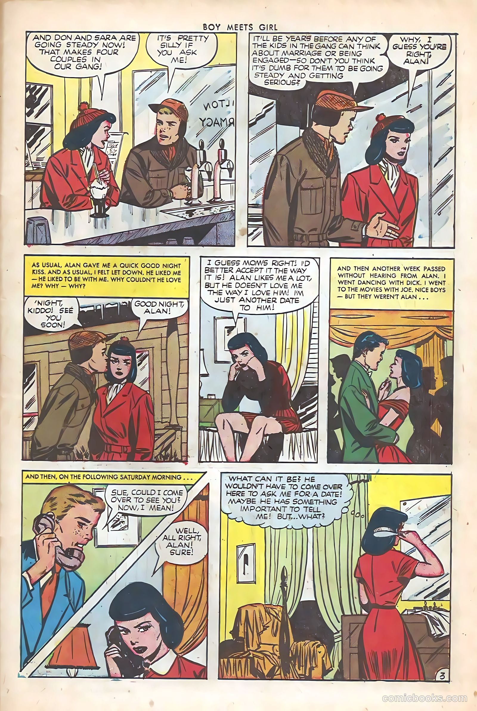 Boy Meets Girl #20 (1950) — page 27 of 36