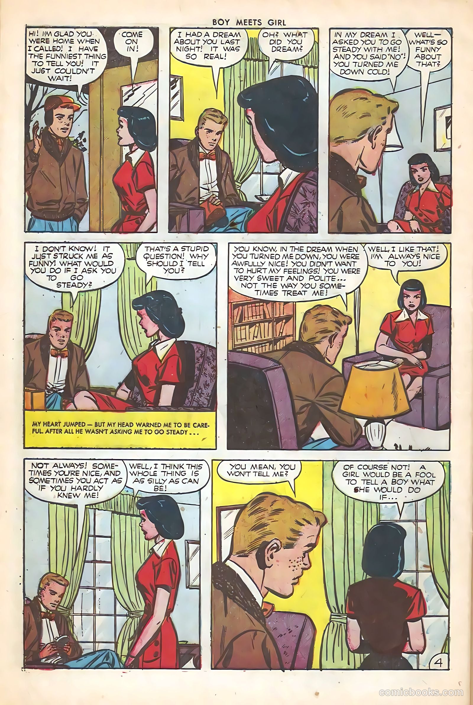 Boy Meets Girl #20 (1950) — page 28 of 36