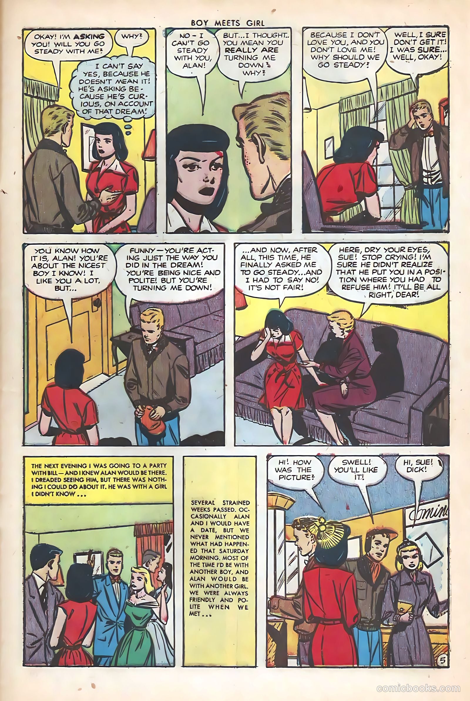 Boy Meets Girl #20 (1950) — page 29 of 36
