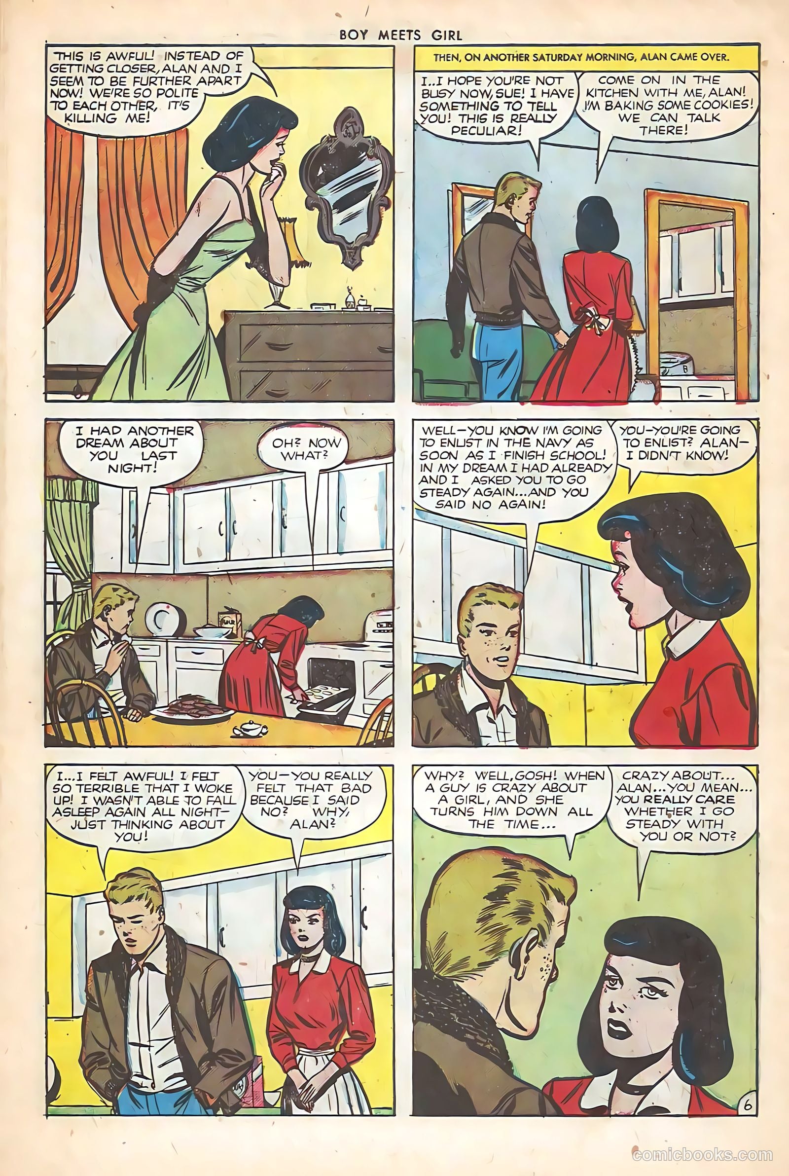 Boy Meets Girl #20 (1950) — page 30 of 36