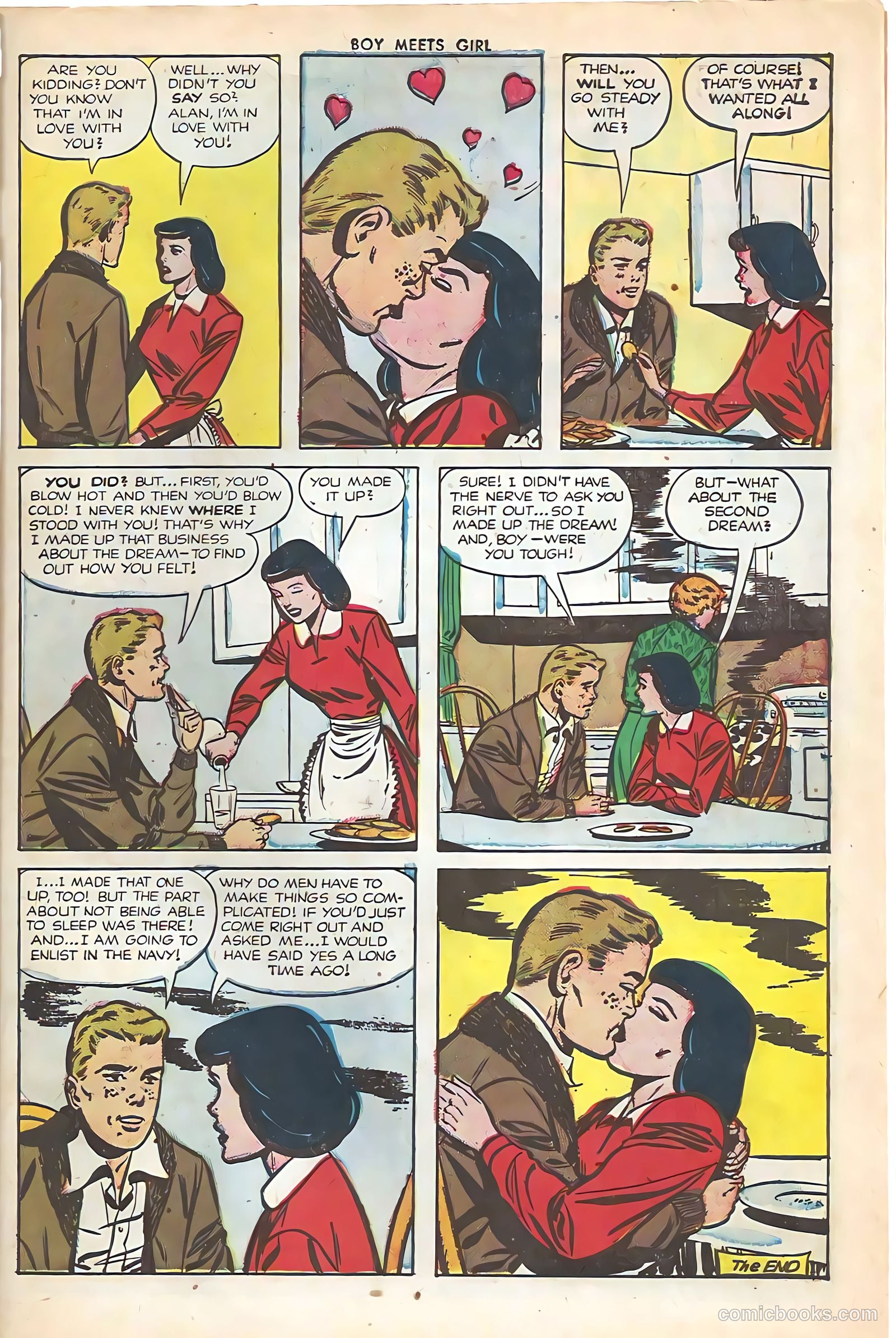 Boy Meets Girl #20 (1950) — page 31 of 36