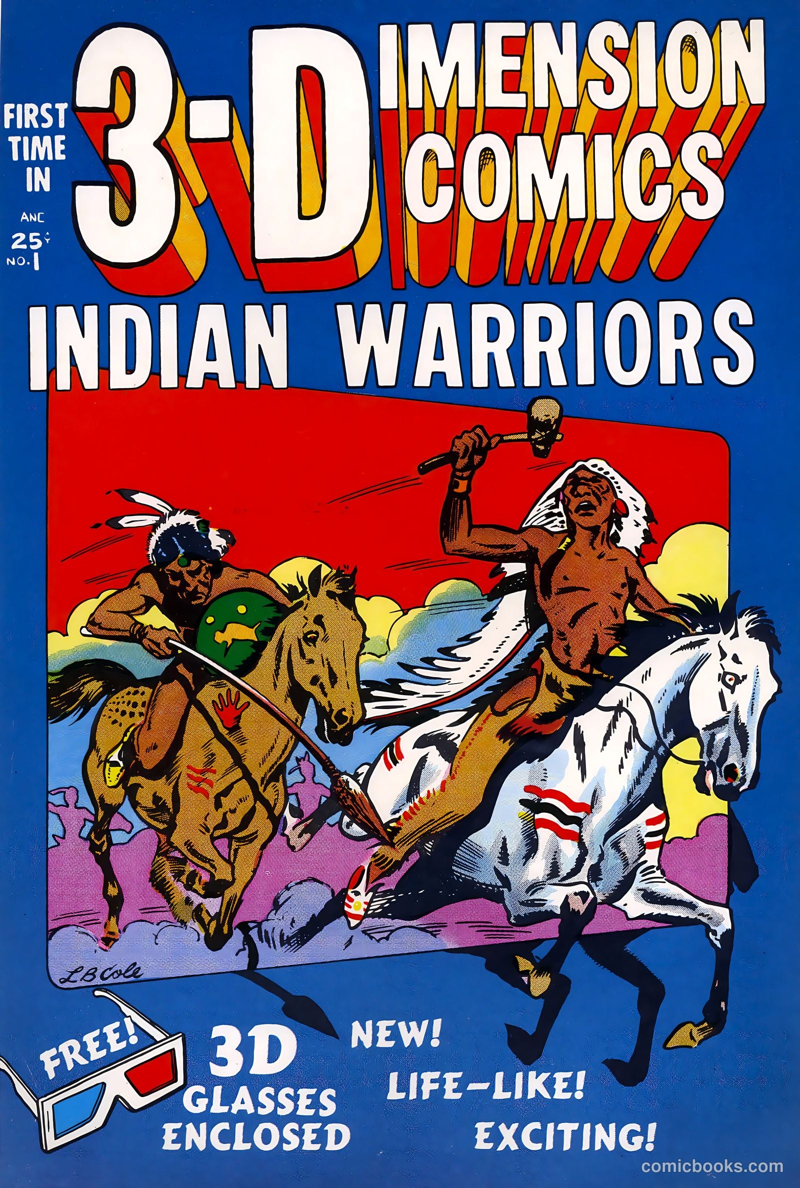 Indian Warriors 3-D #nn