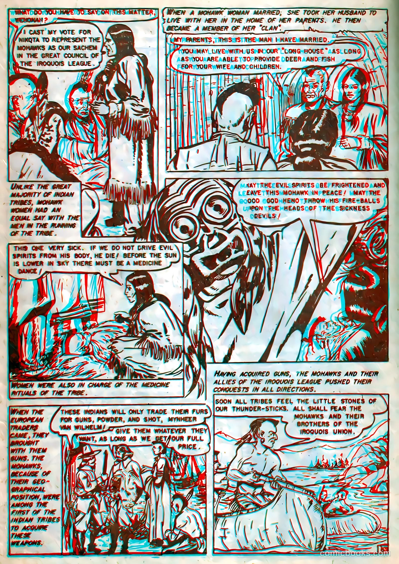 Indian Warriors 3-D #nn (1953) — page 12 of 36