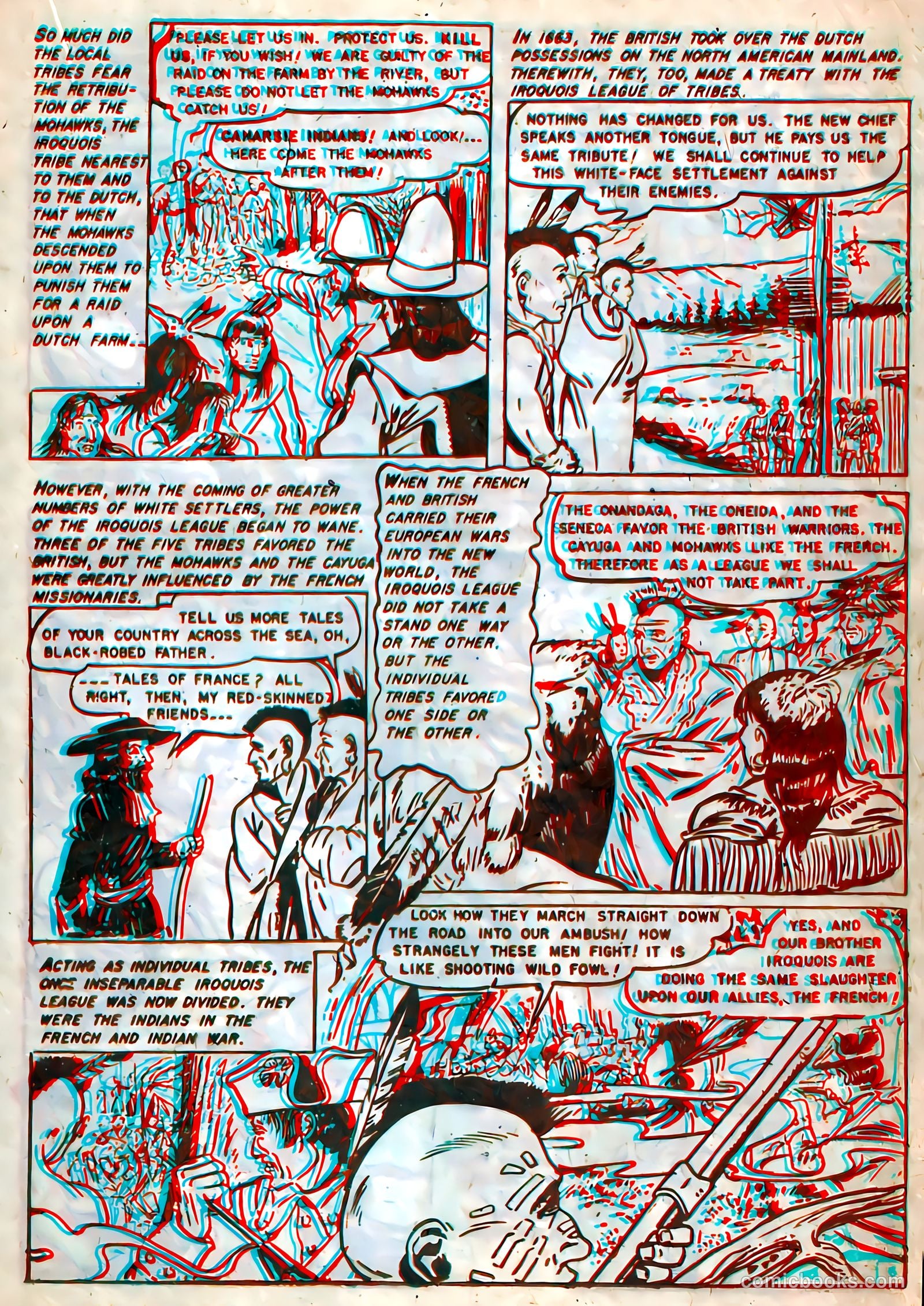 Indian Warriors 3-D #nn (1953) — page 15 of 36
