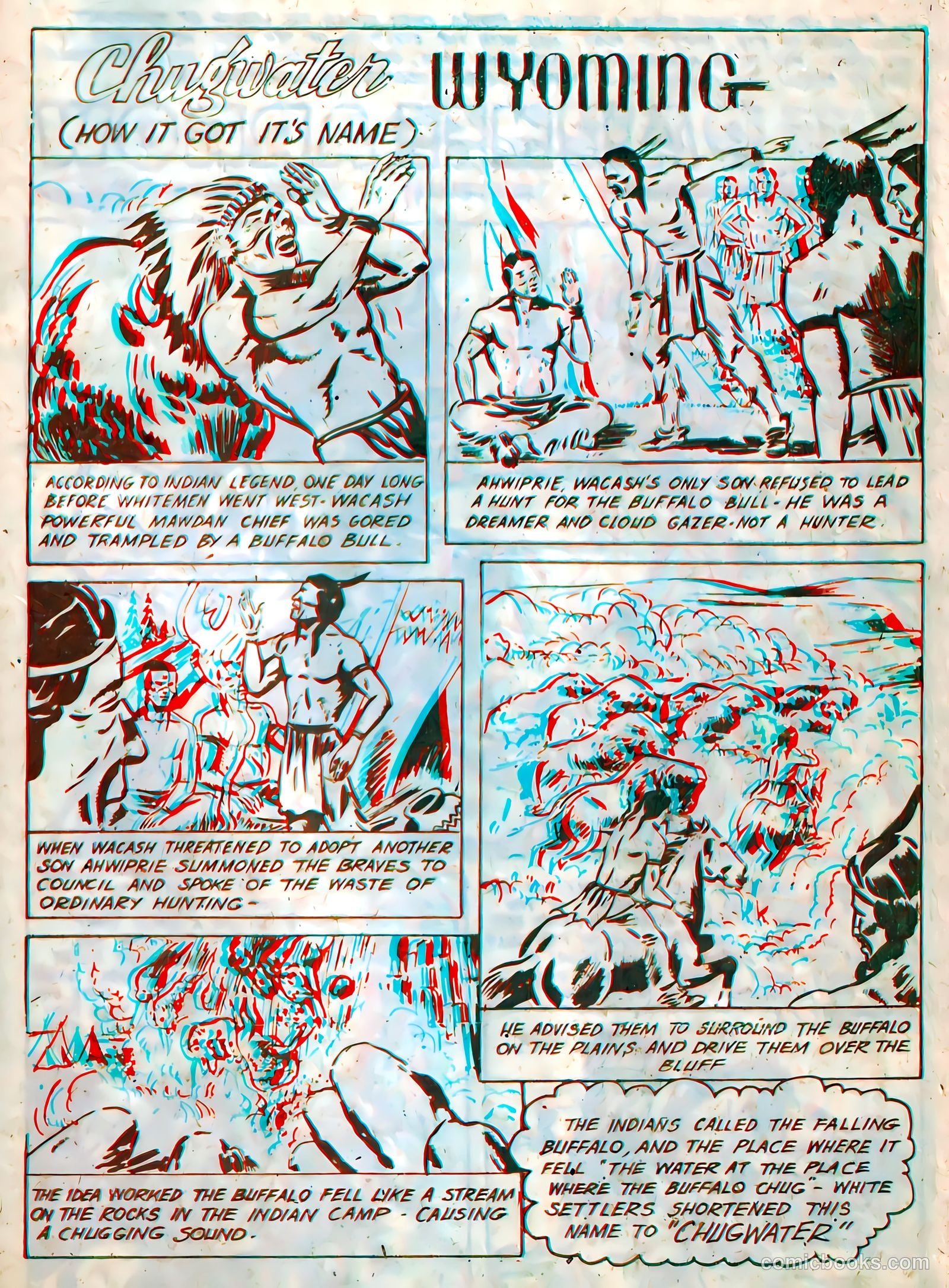 Indian Warriors 3-D #nn (1953) — page 27 of 36