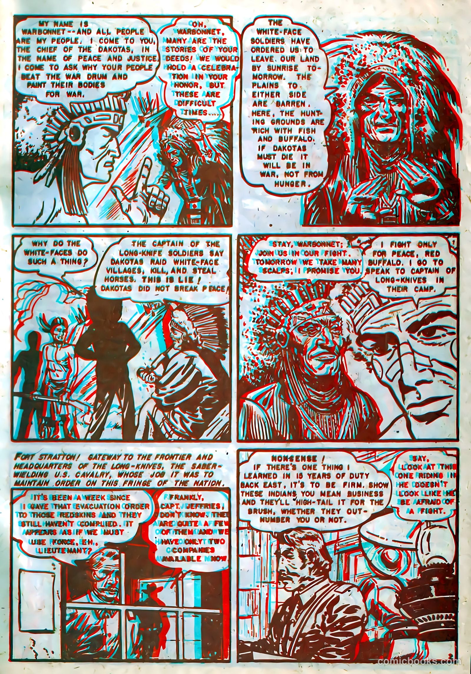 Indian Warriors 3-D #nn (1953) — page 29 of 36