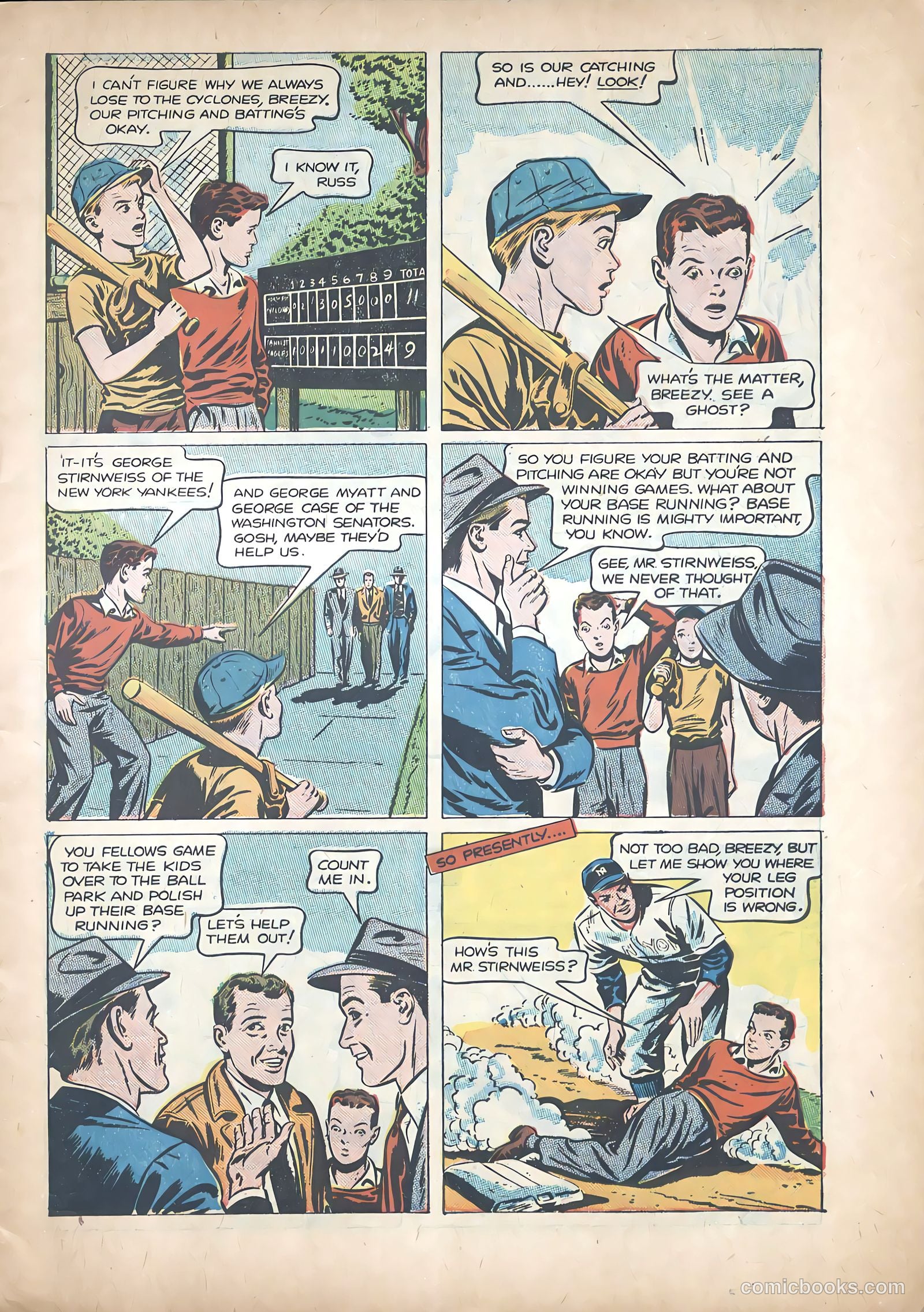 Circling the Bases #nn (1947) — page 3 of 20
