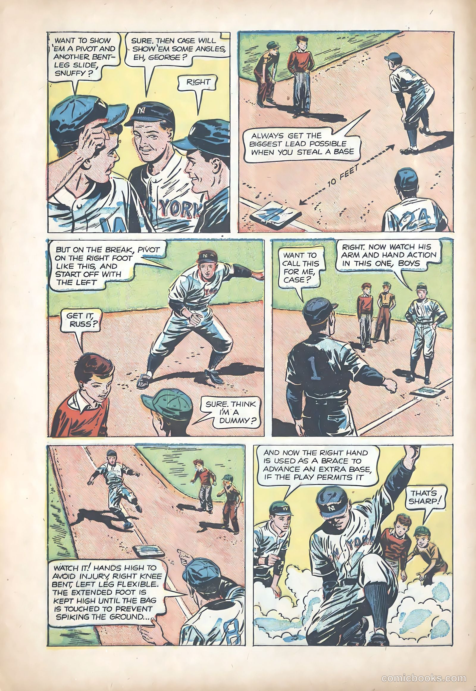 Circling the Bases #nn (1947) — page 8 of 20