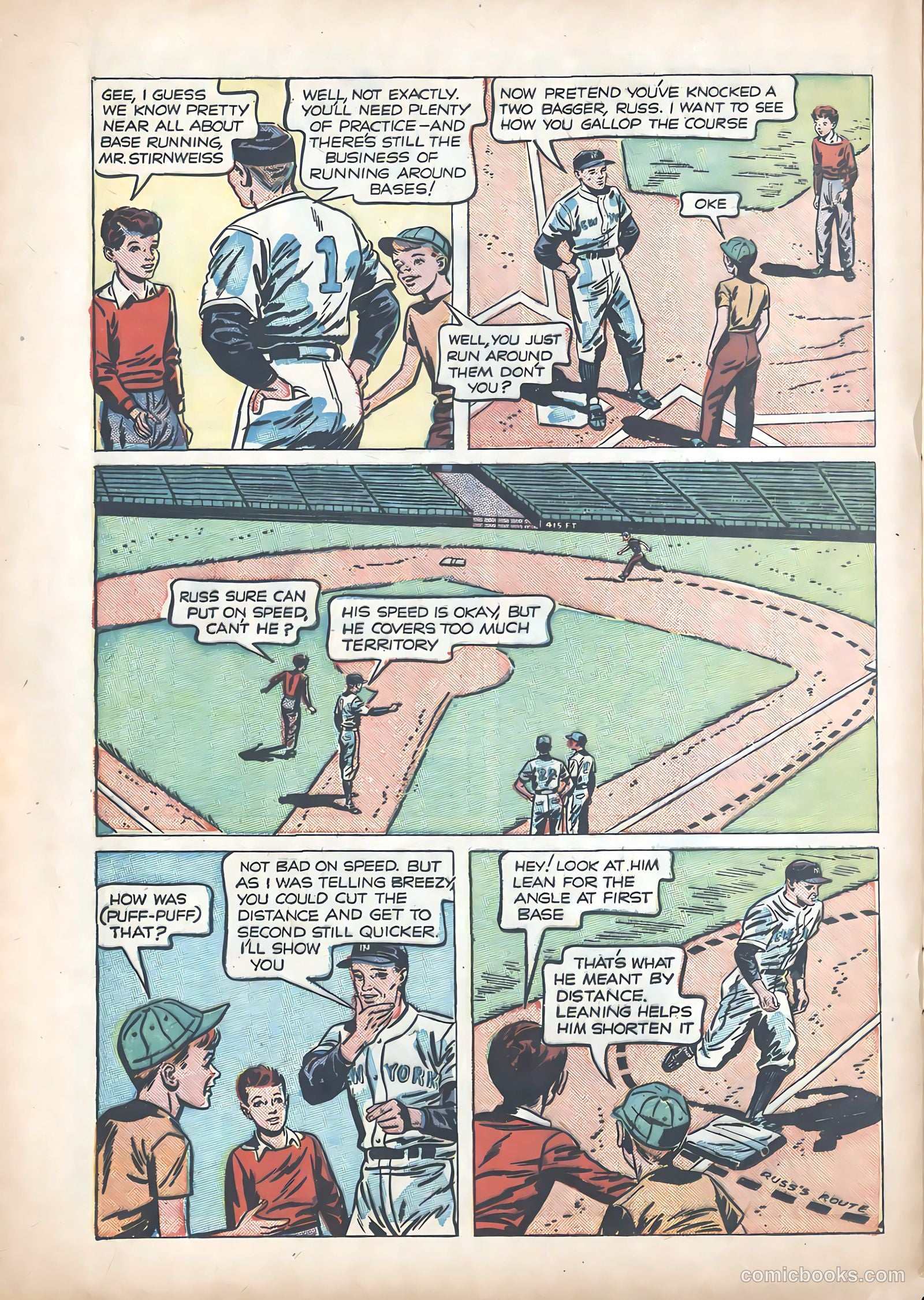 Circling the Bases #nn (1947) — page 12 of 20