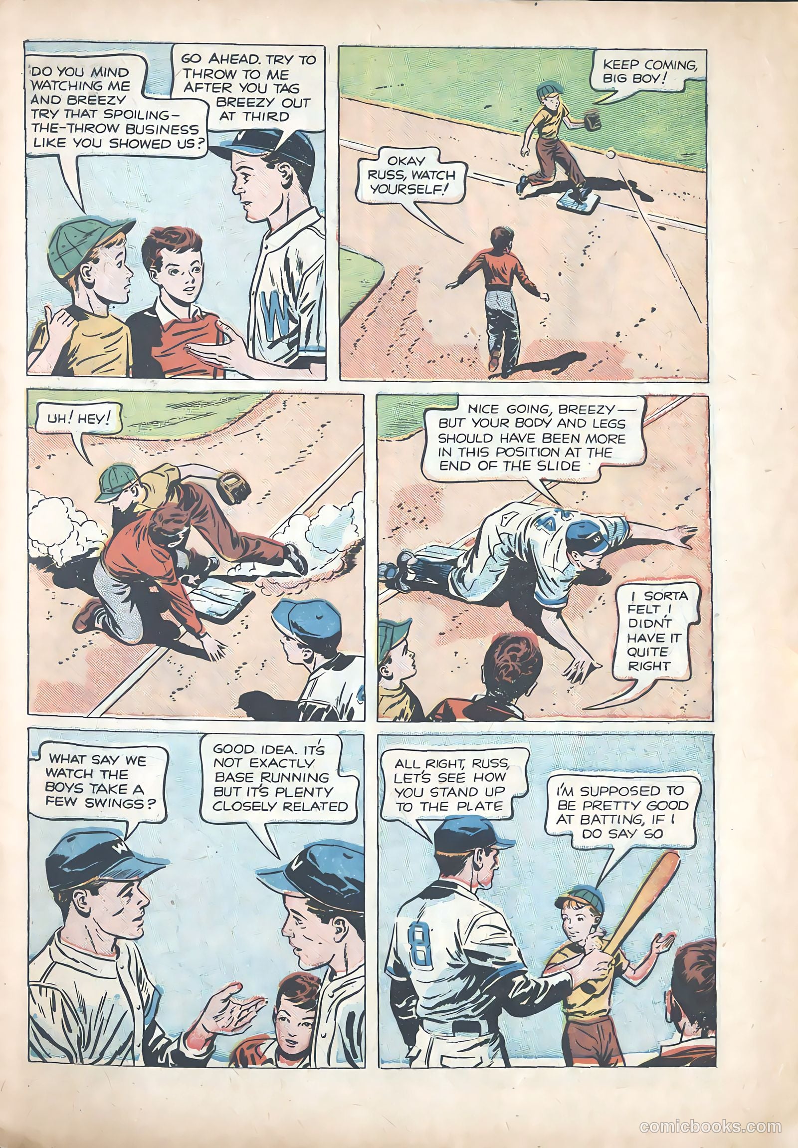 Circling the Bases #nn (1947) — page 15 of 20