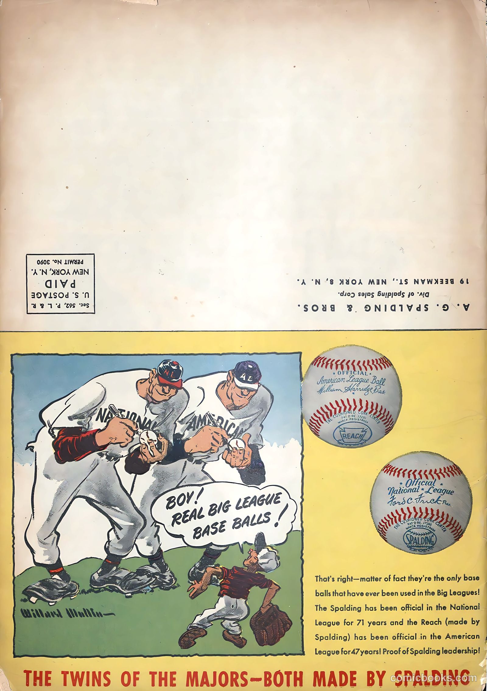 Circling the Bases #nn (1947) — page 20 of 20