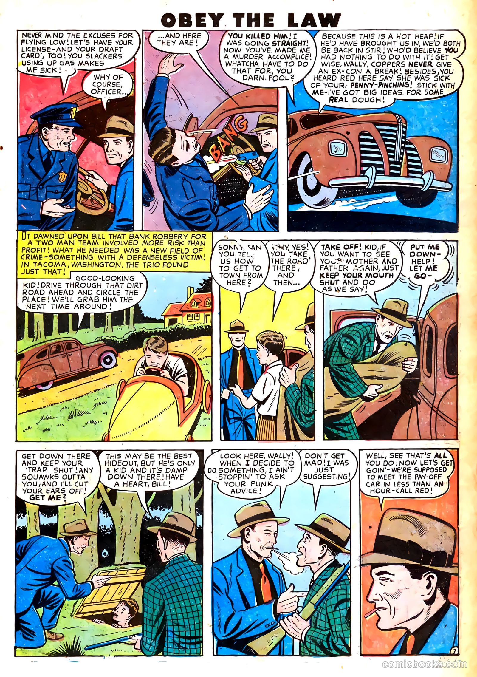 Crime and Punishment #4 (1948) — page 23 of 52