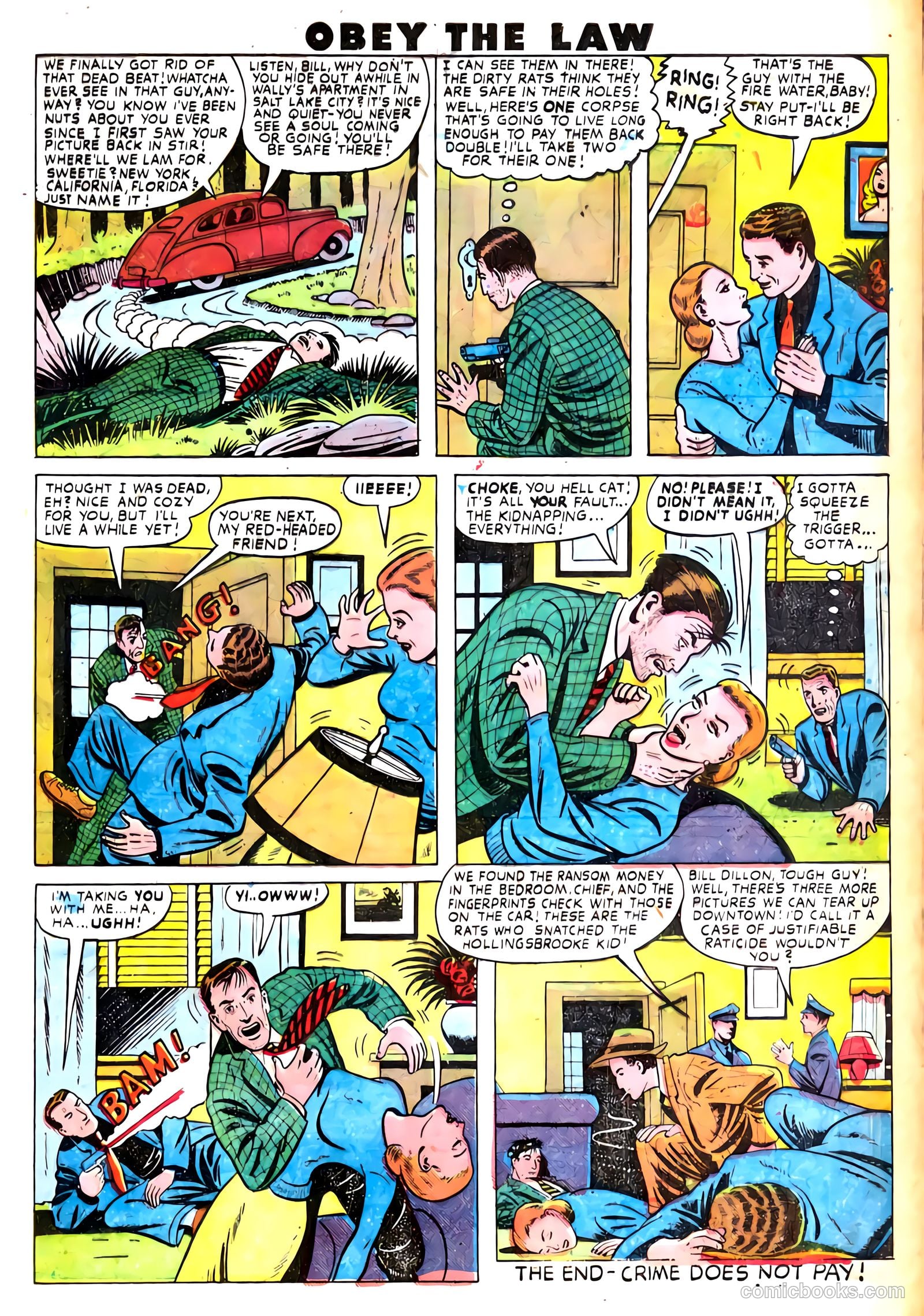 Crime and Punishment #4 (1948) — page 25 of 52