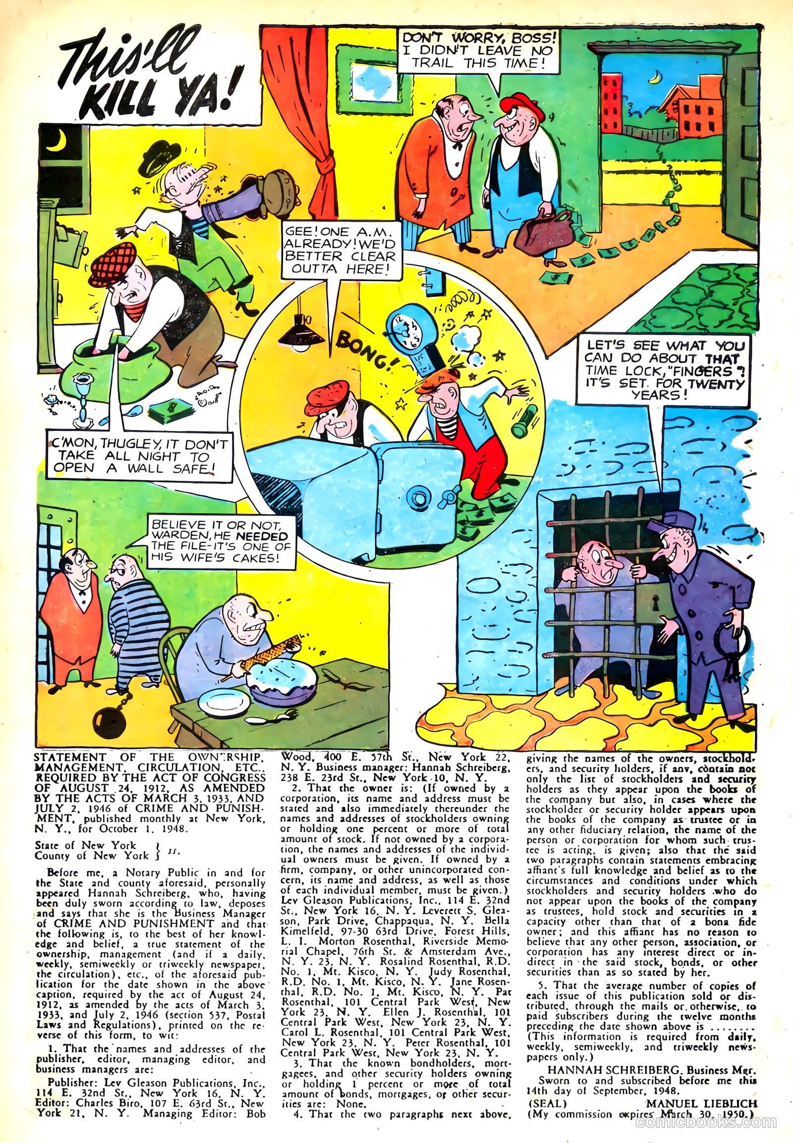 Crime and Punishment #12 (1948) — page 12 of 52