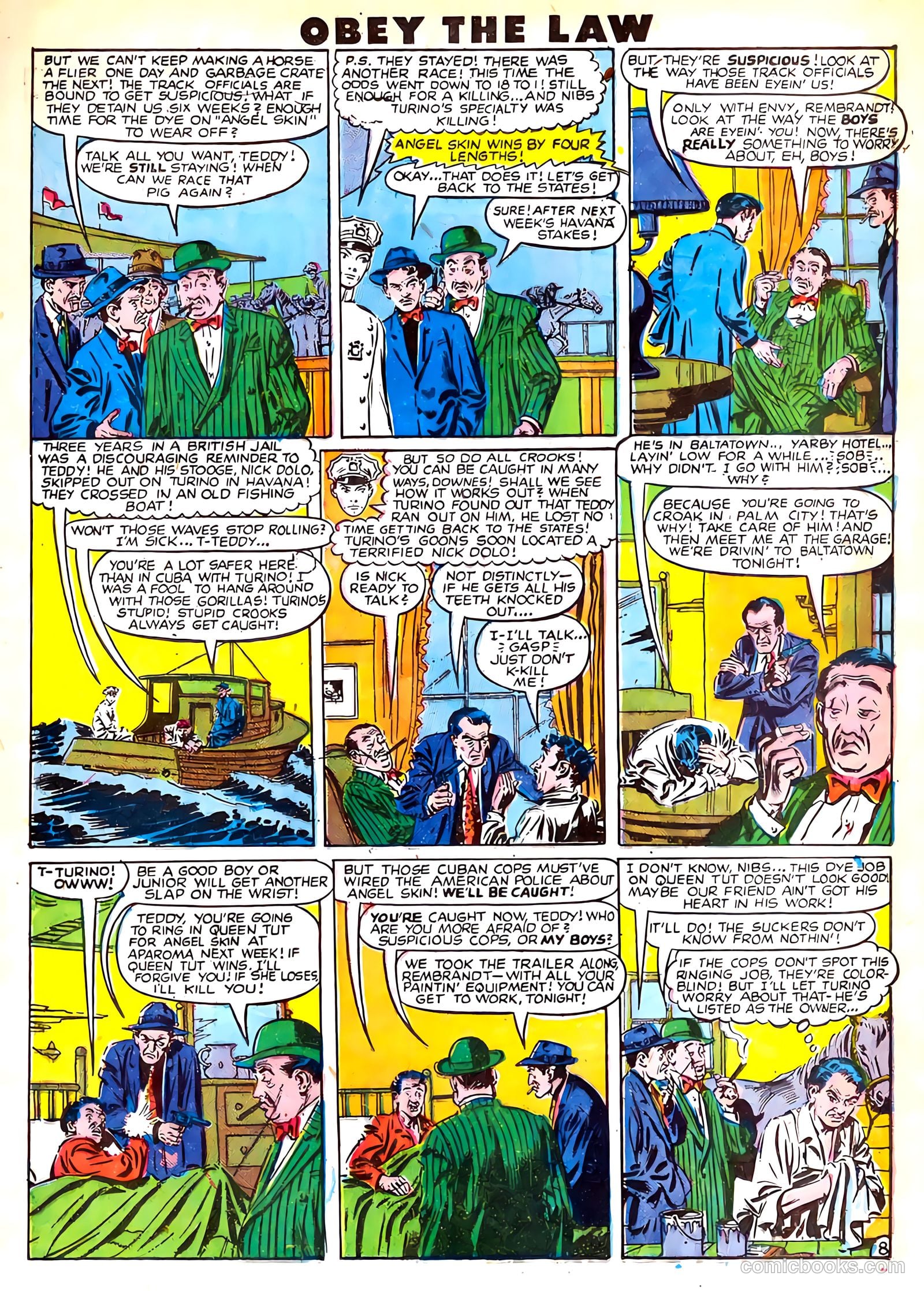 Crime and Punishment #12 (1948) — page 21 of 52