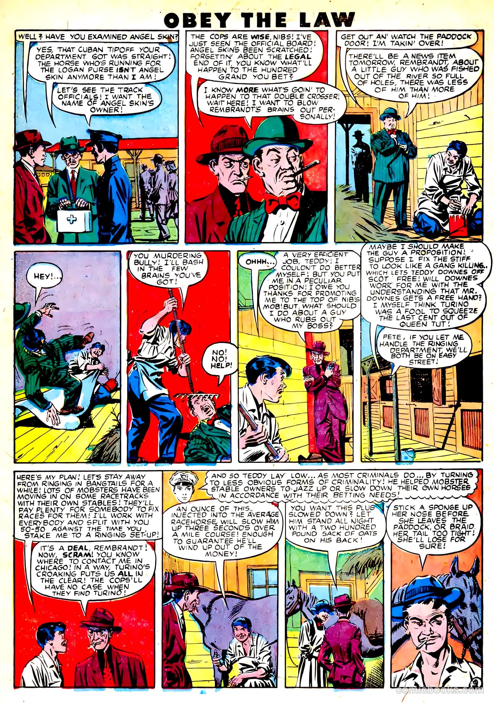 Crime and Punishment #12 (1948) — page 22 of 52