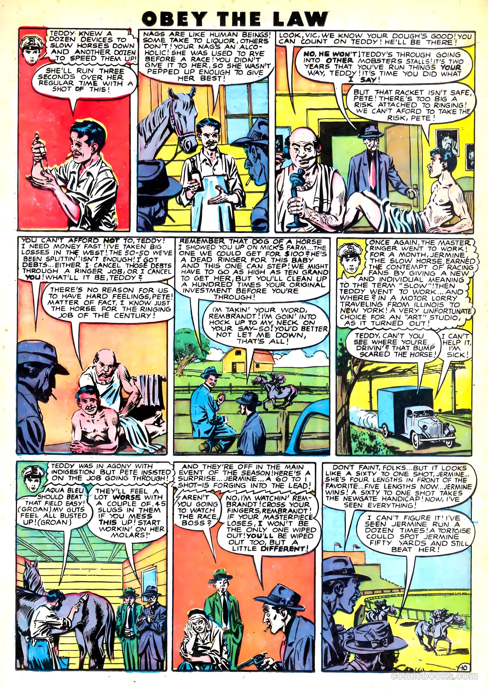 Crime and Punishment #12 (1948) — page 23 of 52