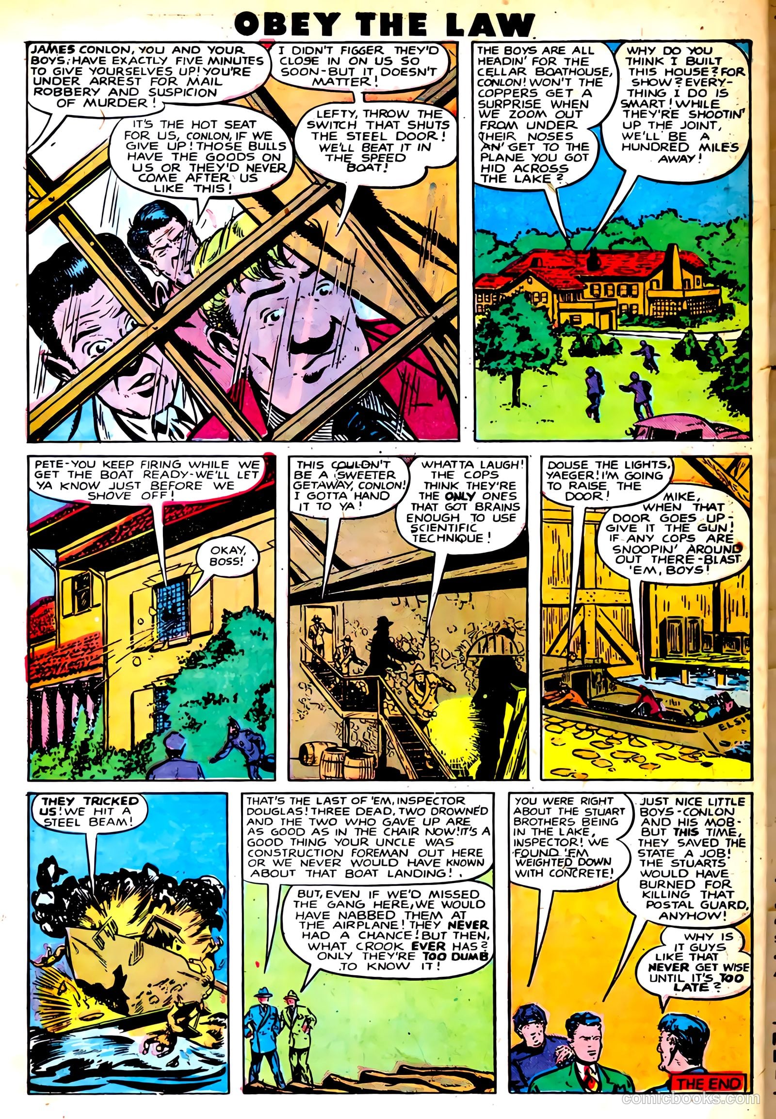 Crime and Punishment #12 (1948) — page 48 of 52