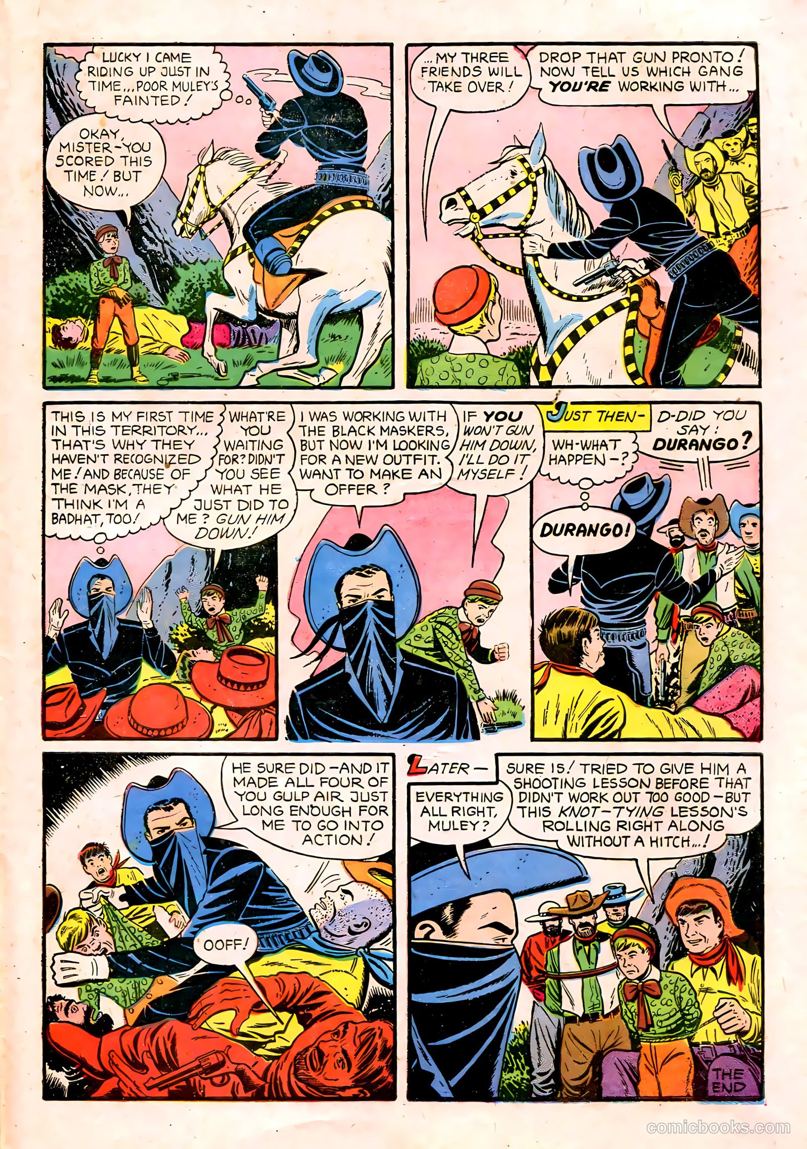 Durango Kid #38 (1955) — page 33 of 36