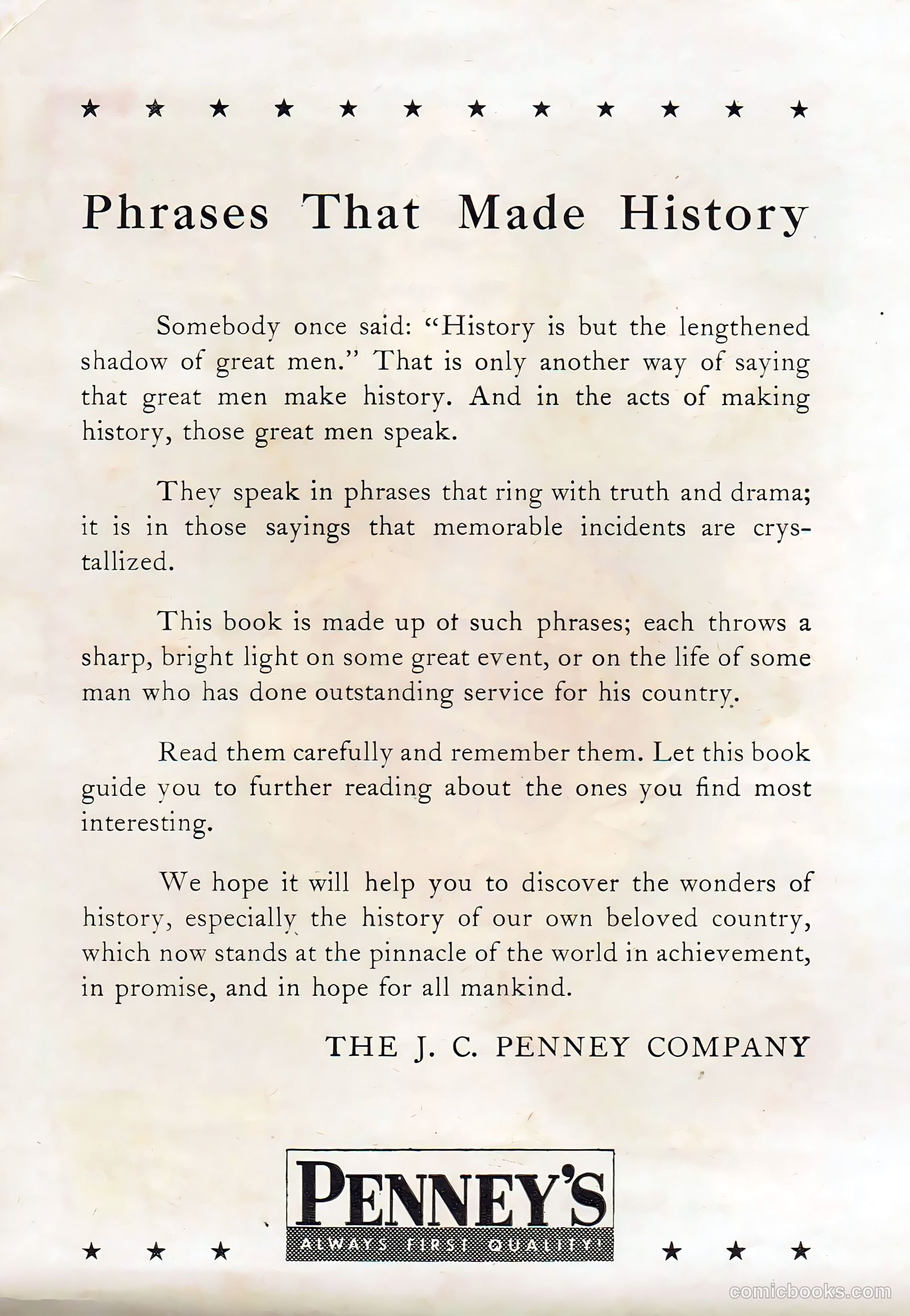 Who Said That? #nn (1951) — page 2 of 36