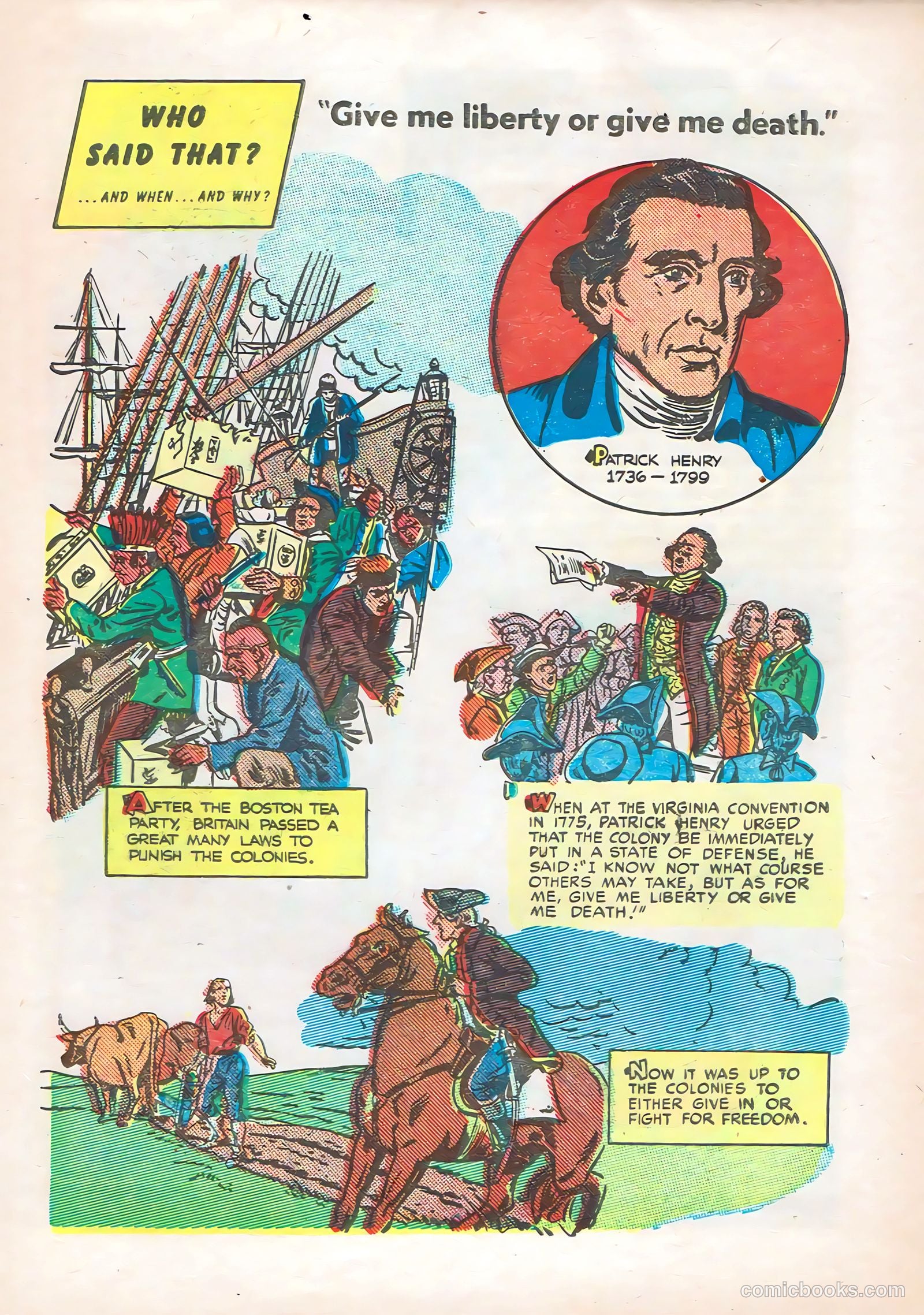 Who Said That? #nn (1951) — page 7 of 36