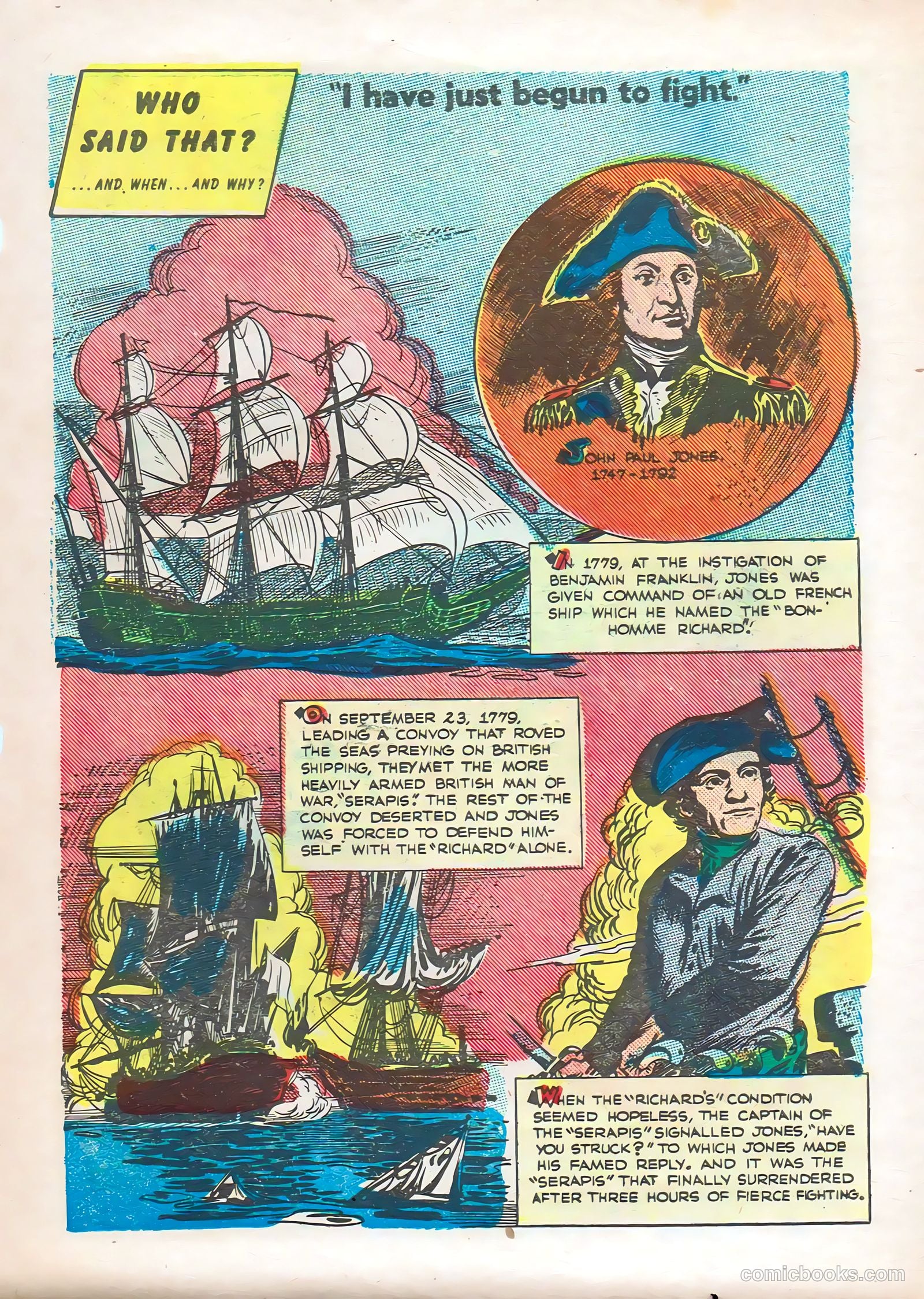 Who Said That? #nn (1951) — page 10 of 36