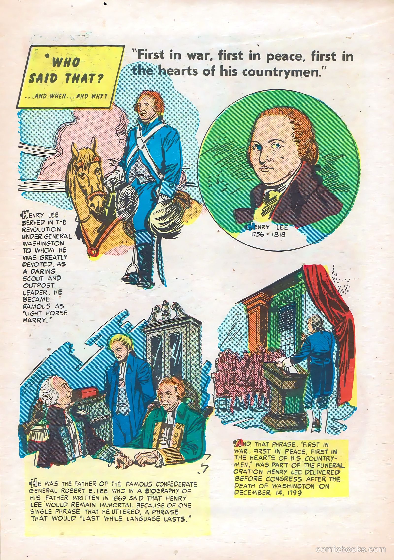 Who Said That? #nn (1951) — page 13 of 36