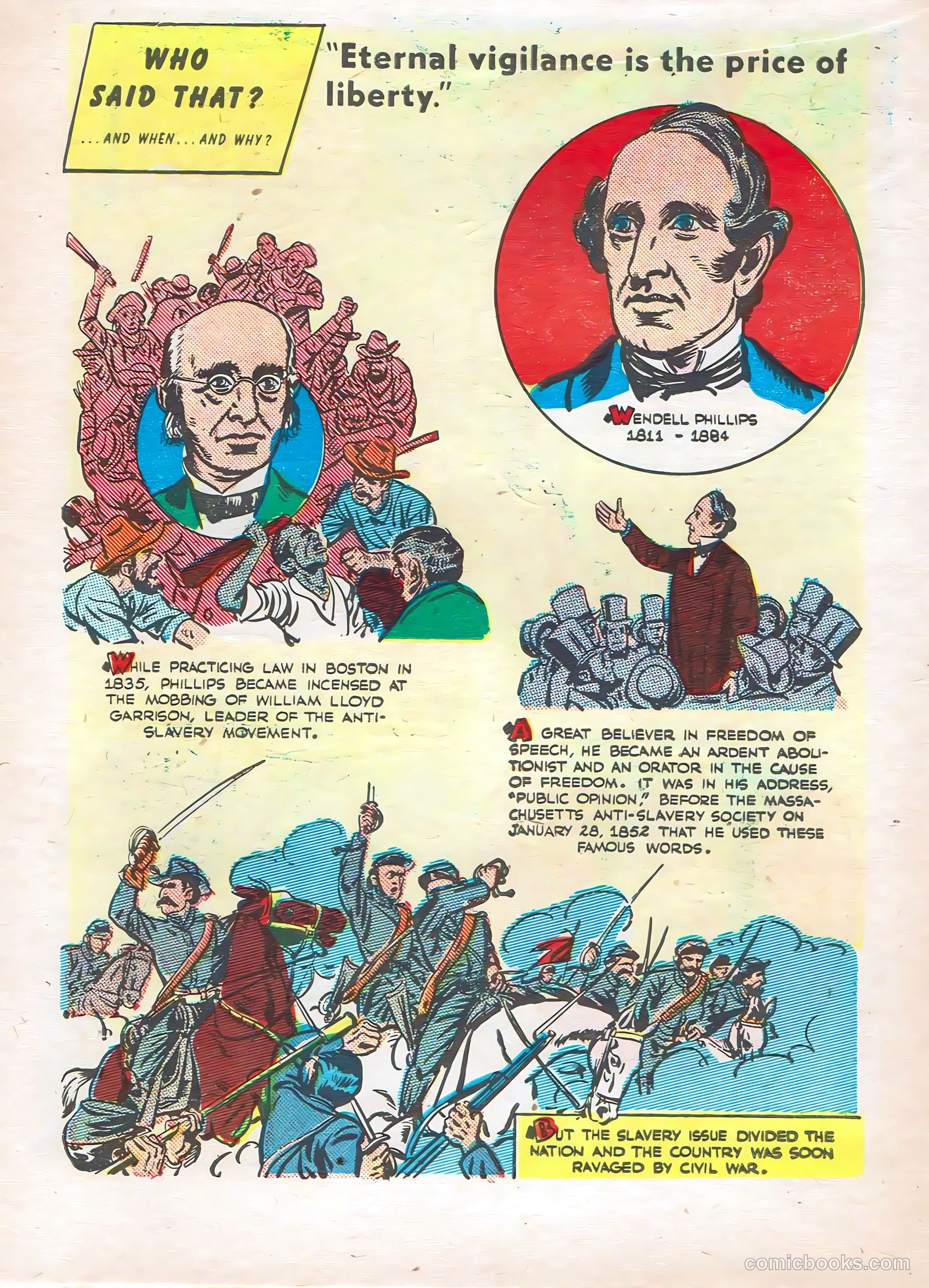 Who Said That? #nn (1951) — page 21 of 36